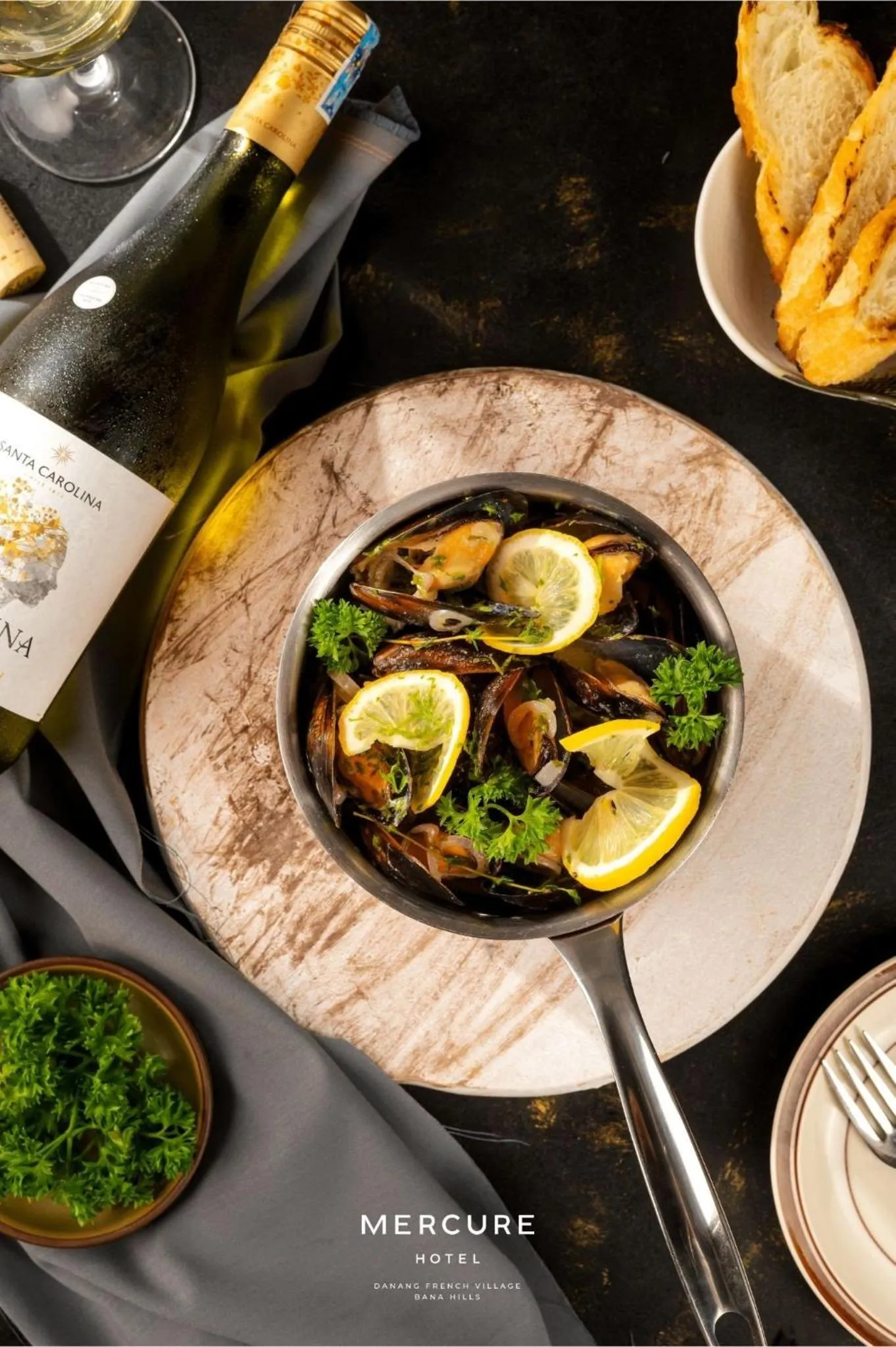 Food close-up in Mercure Danang French Village Bana Hills