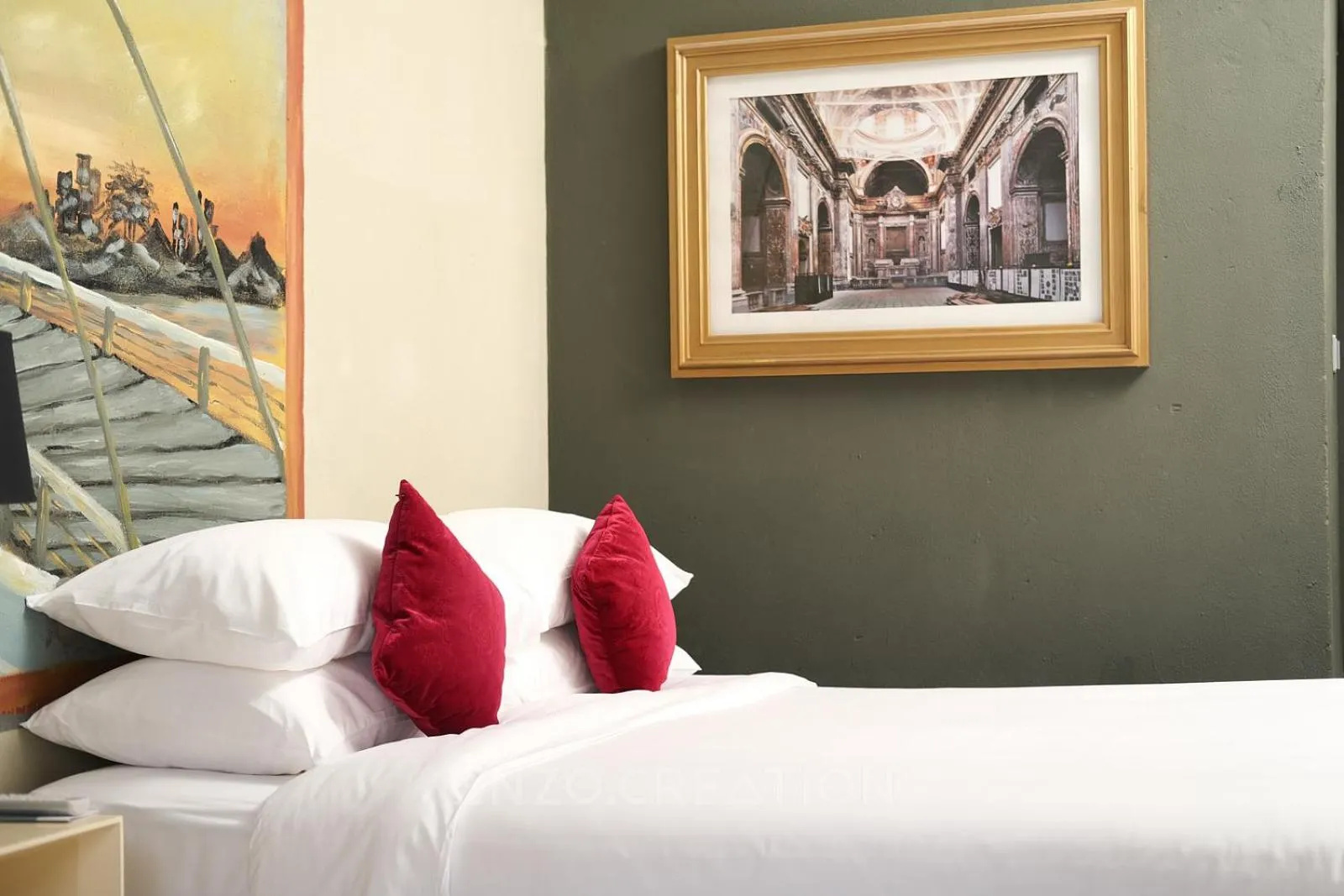 Bed in Mercure Danang French Village Bana Hills