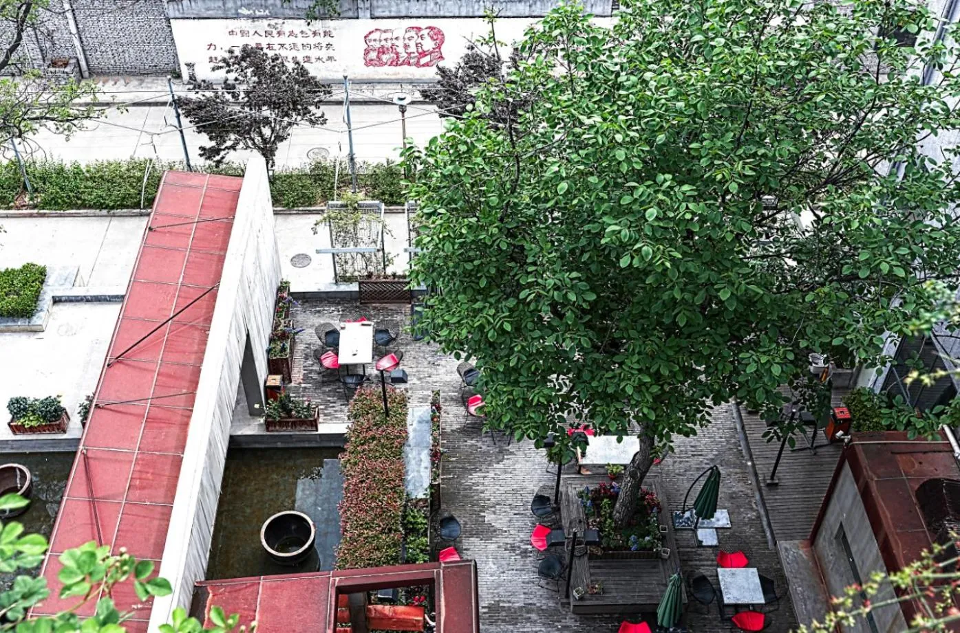 Garden view in Time Tunnel Designer Hotel Xi'an