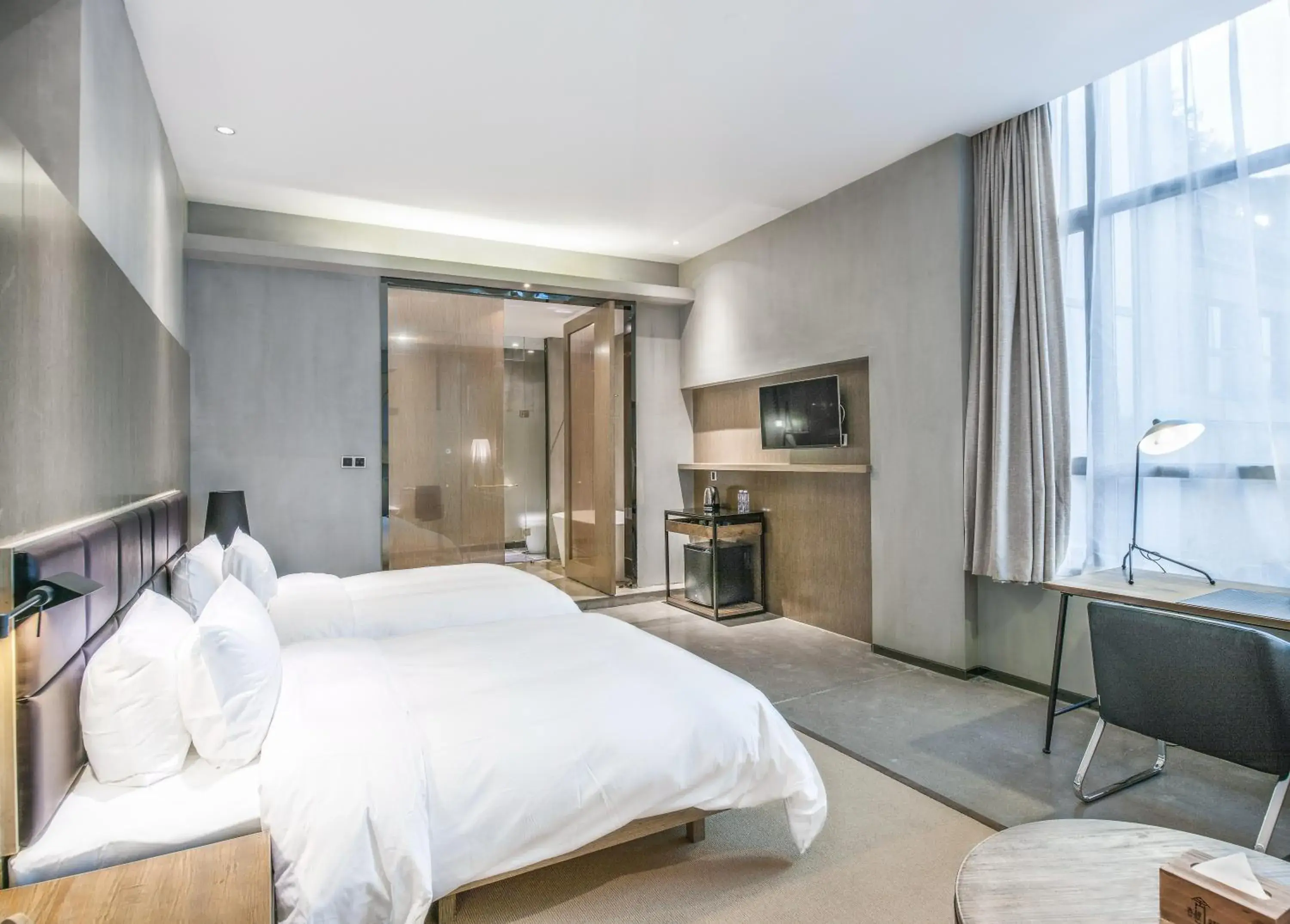 Deluxe Twin Room in Time Tunnel Designer Hotel Xi'an Deluxe Twin Room in Time Tunnel Designer Hotel Xi'an