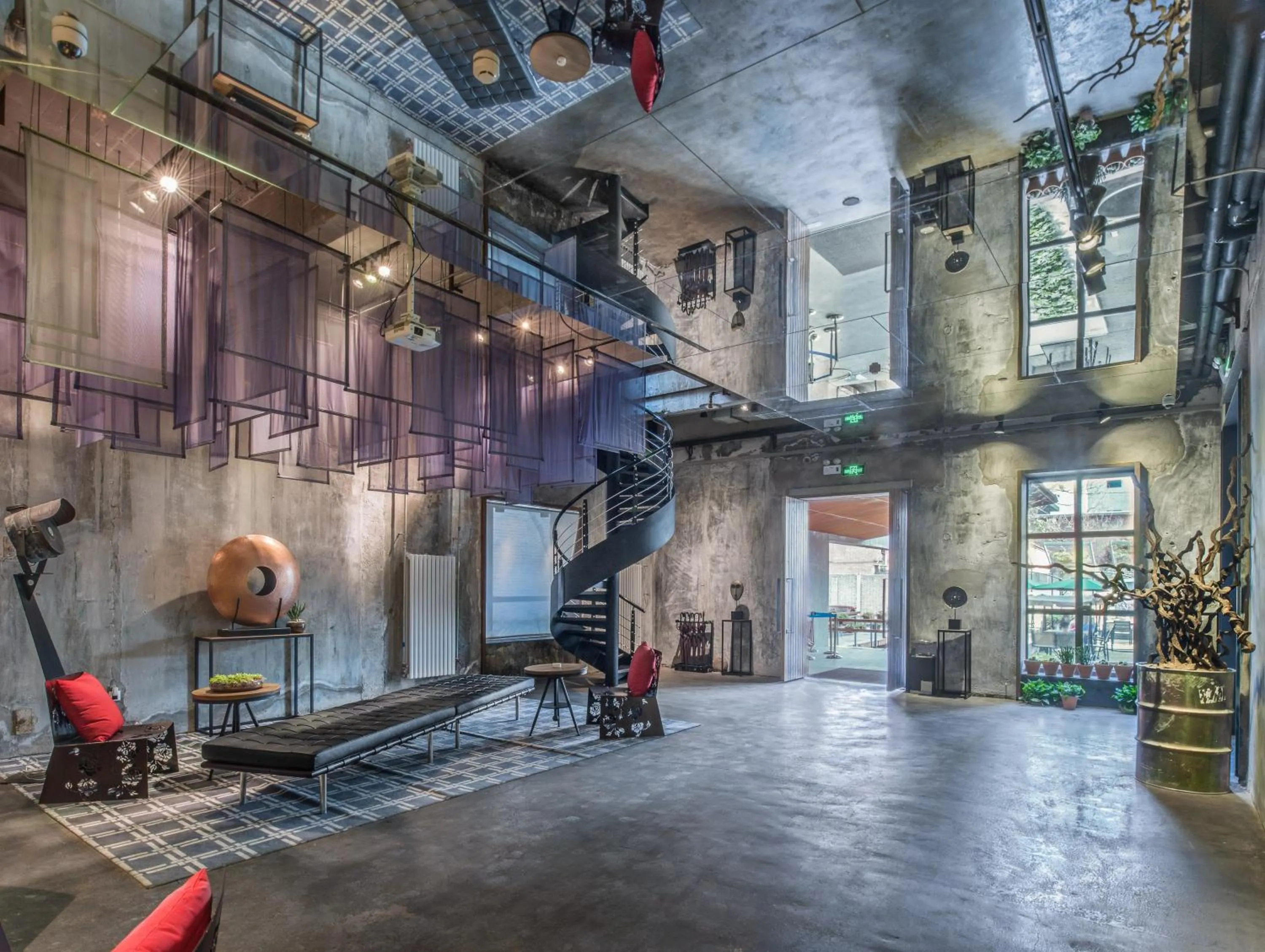 Lobby or reception in Time Tunnel Designer Hotel Xi'an