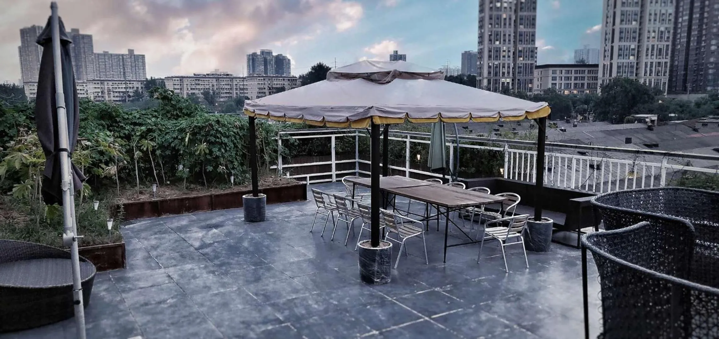 City view in Time Tunnel Designer Hotel Xi'an