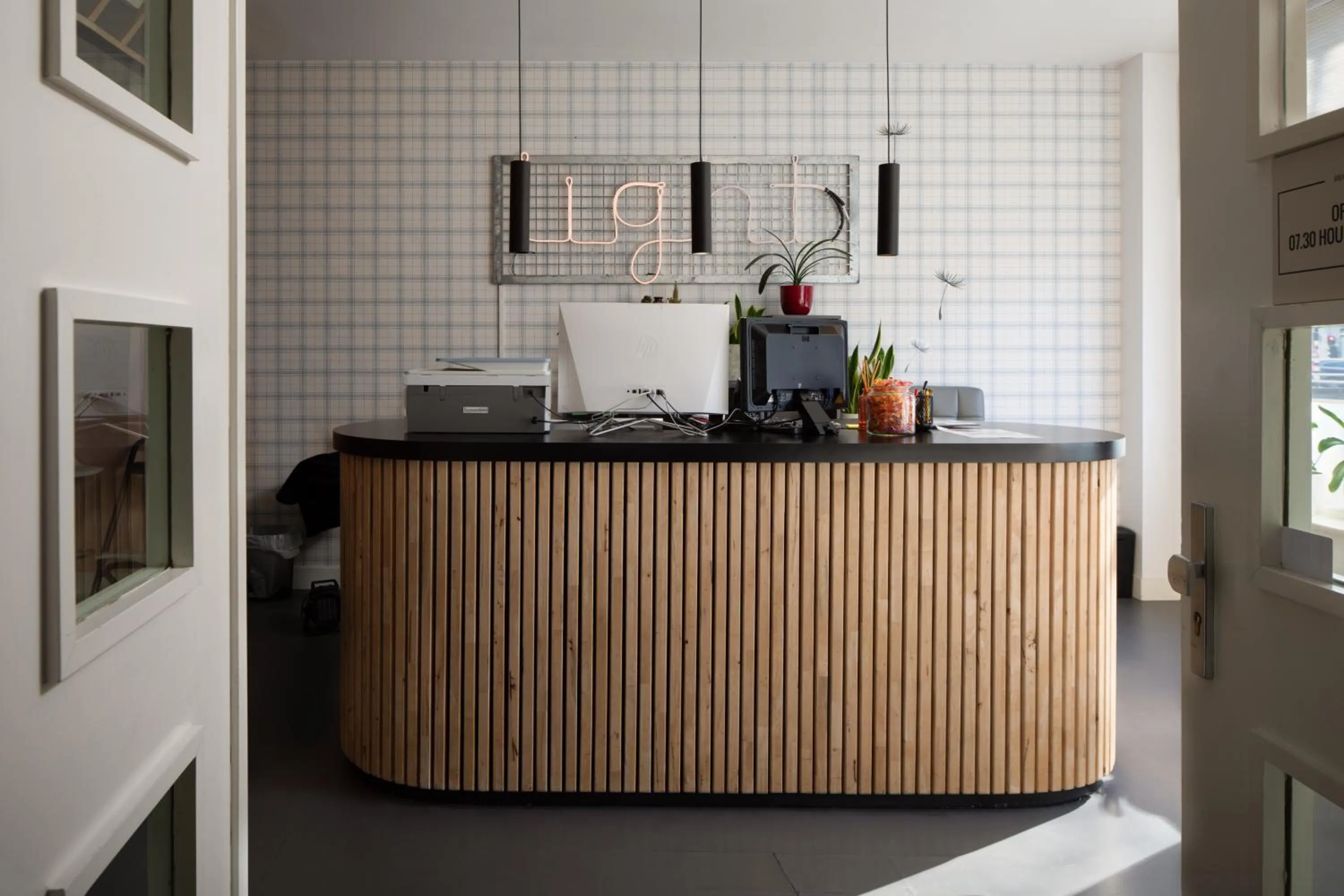 Lobby or reception in Hotel Light