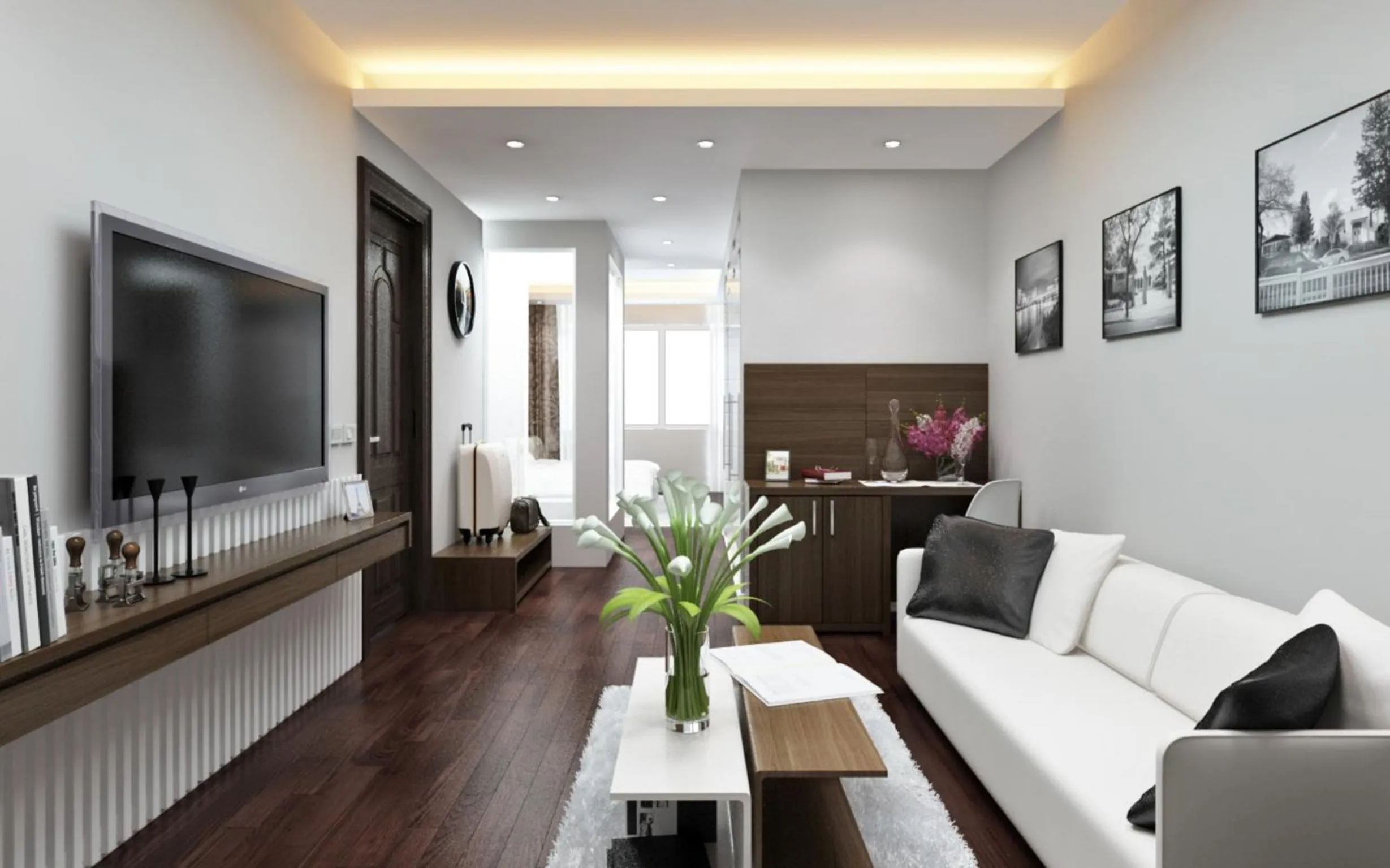 Photo of the whole room in Eco Luxury Hotel Hanoi