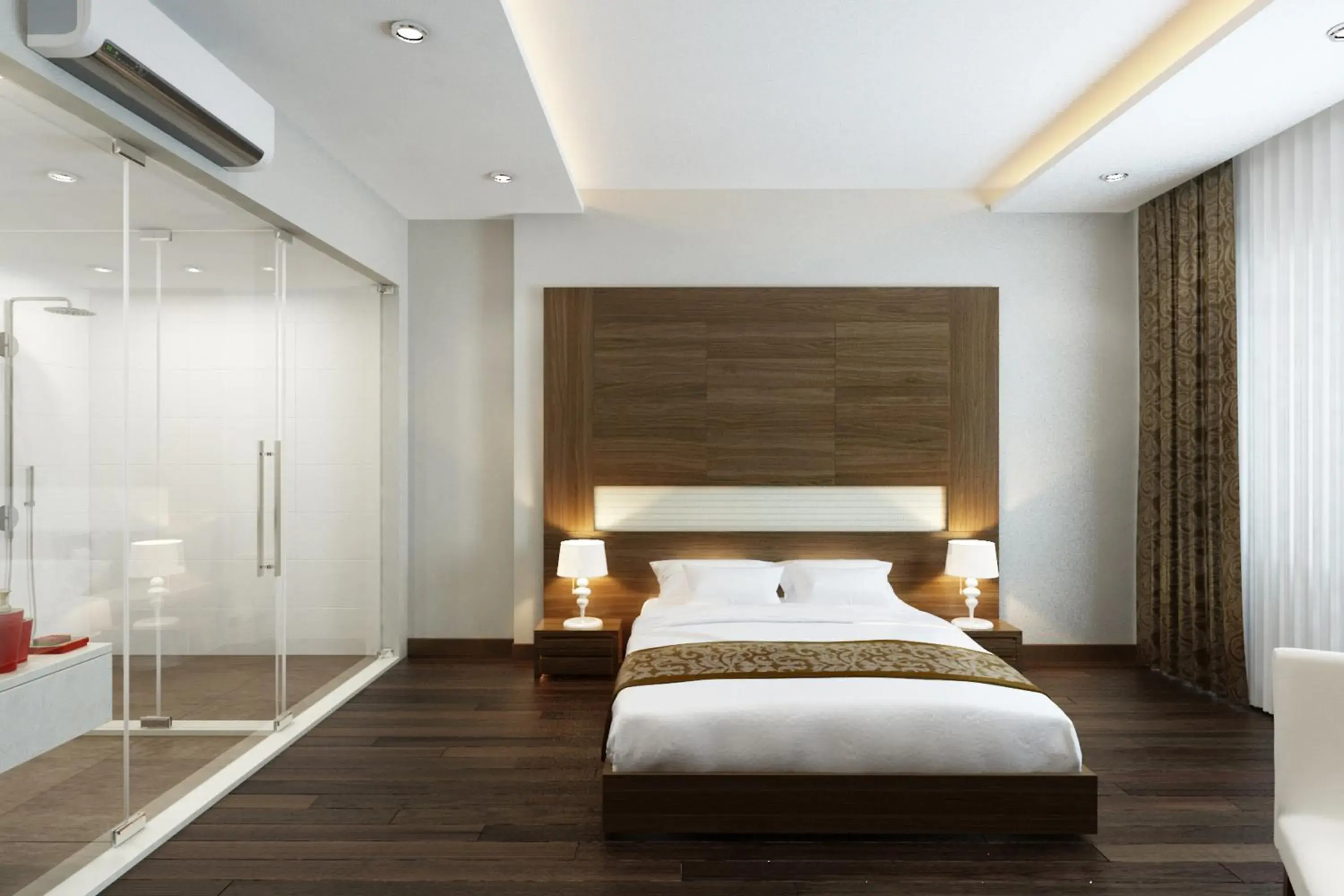 Deluxe Double or Twin Room with City View in Eco Luxury Hotel Hanoi Deluxe Double or Twin Room with City View in Eco Luxury Hotel Hanoi