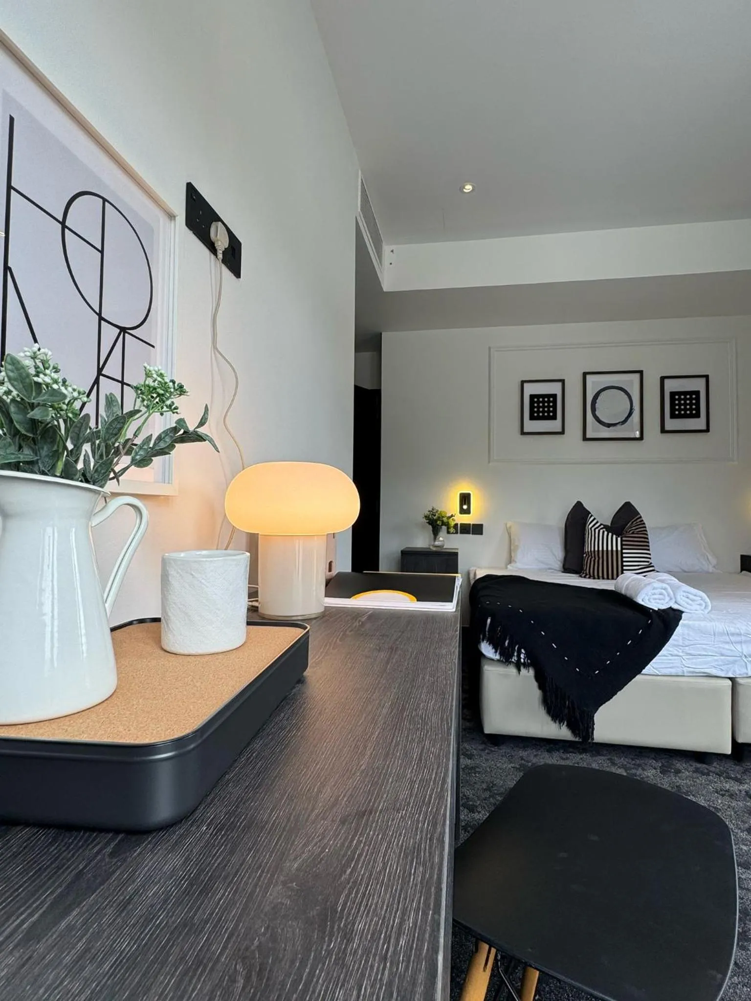 Photo of the whole room, Bed in 545 Residences - Extended stay property-- Min 6 nights