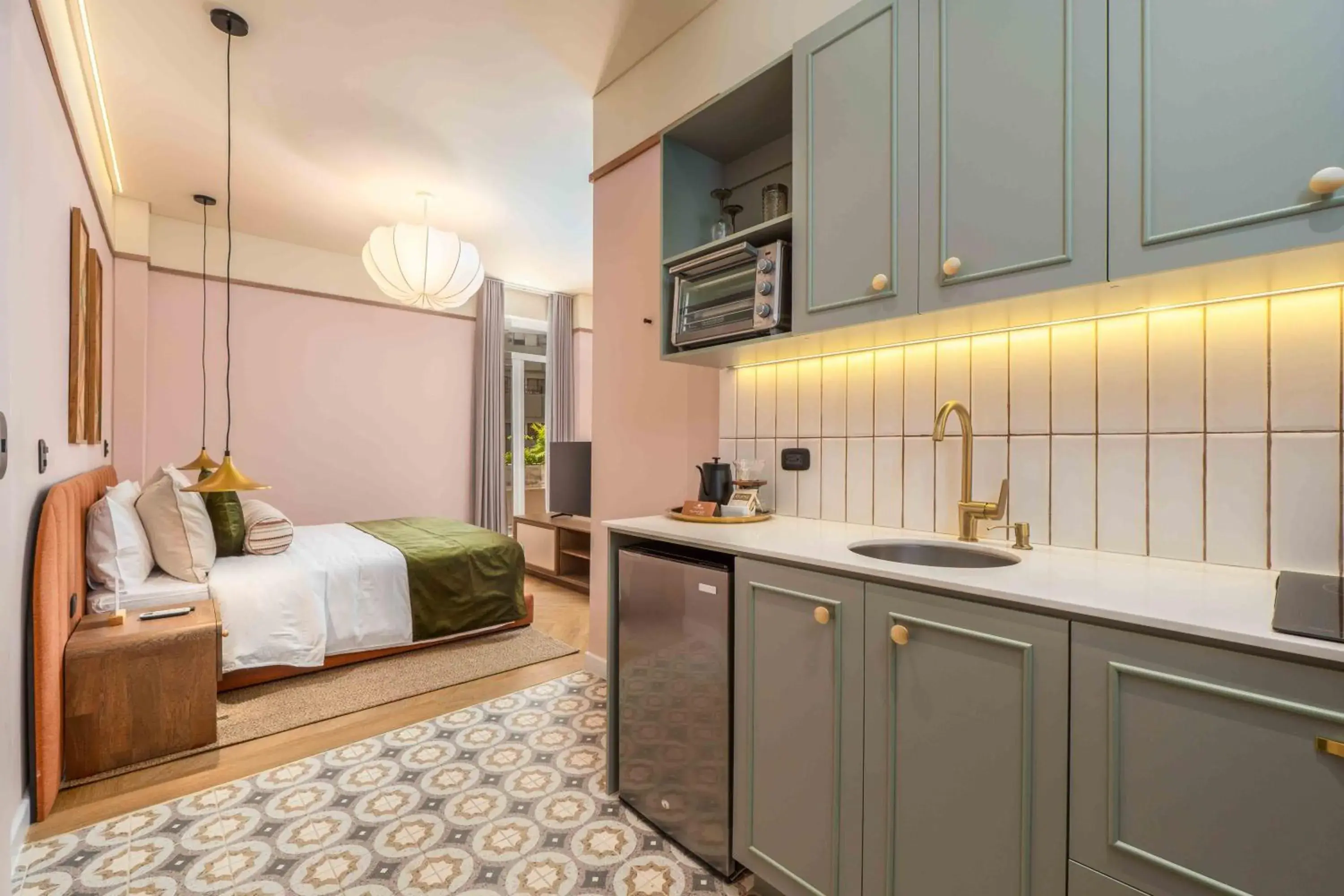 Superior Double Room with Balcony in Veca Flats Centenario Superior Double Room with Balcony in Veca Flats Centenario