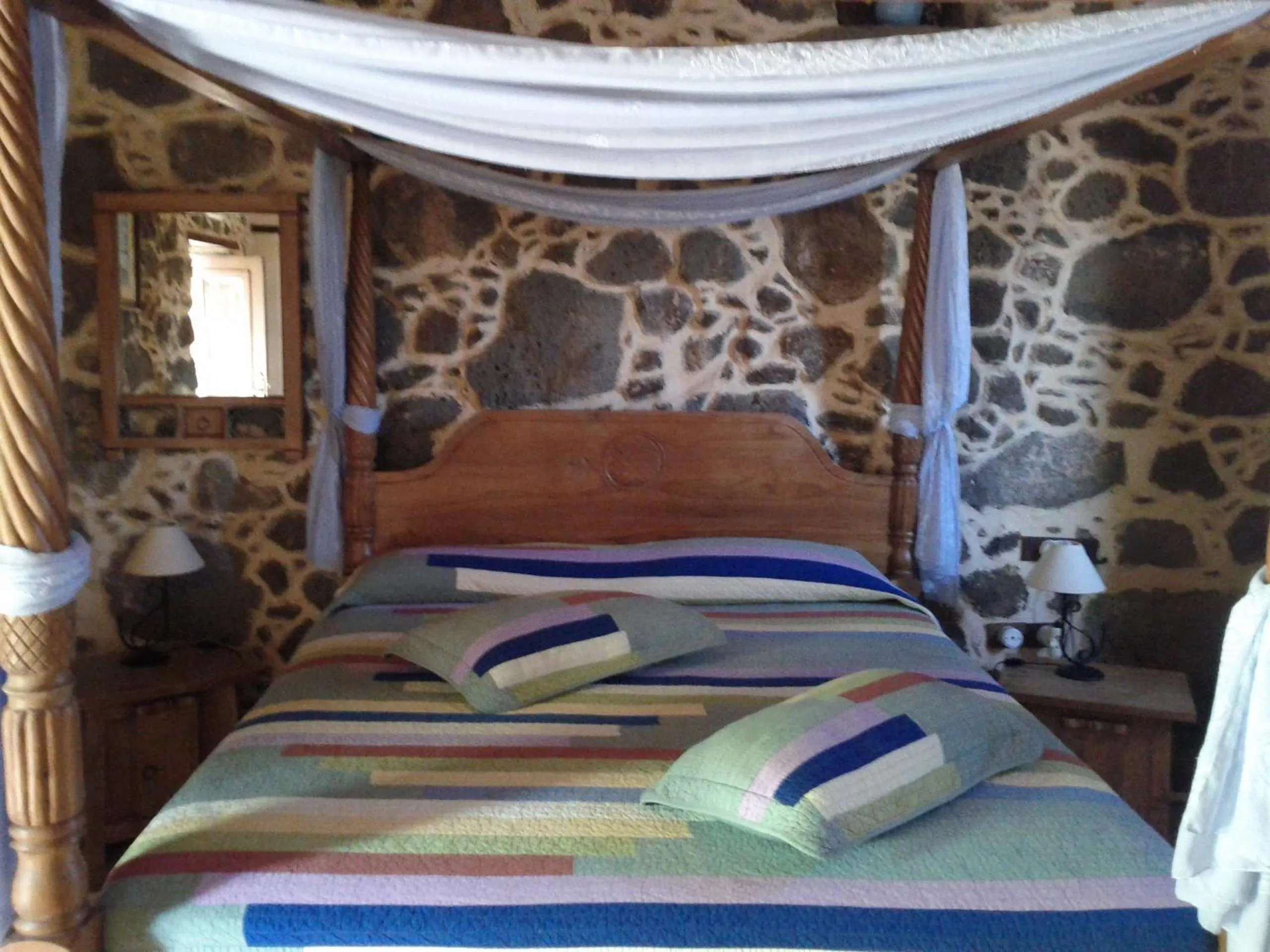 Photo of the whole room, Bed in Hotel Rural Restaurante Mahoh