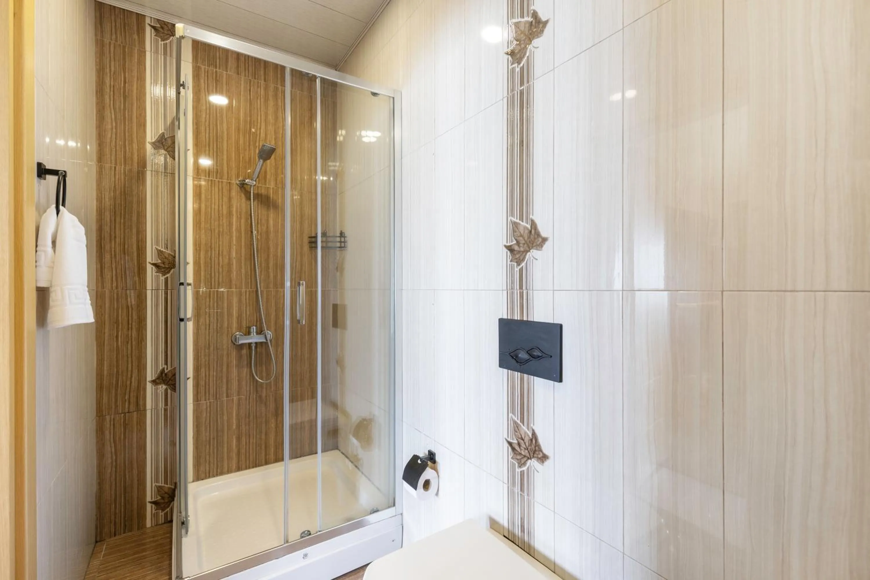 Shower in Acord Hotel & Balcony