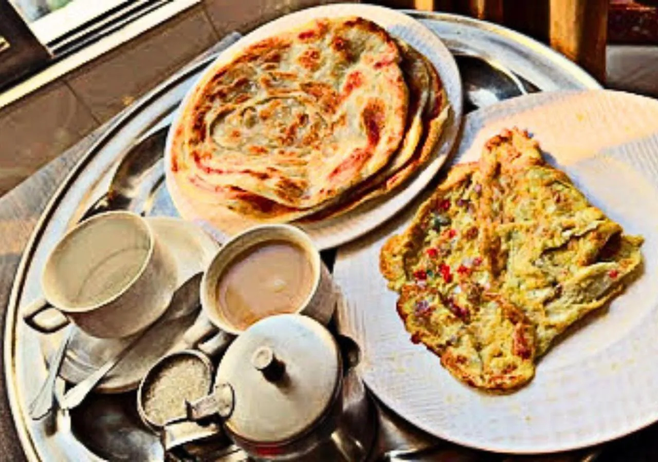Breakfast in Grand Heights Hotel