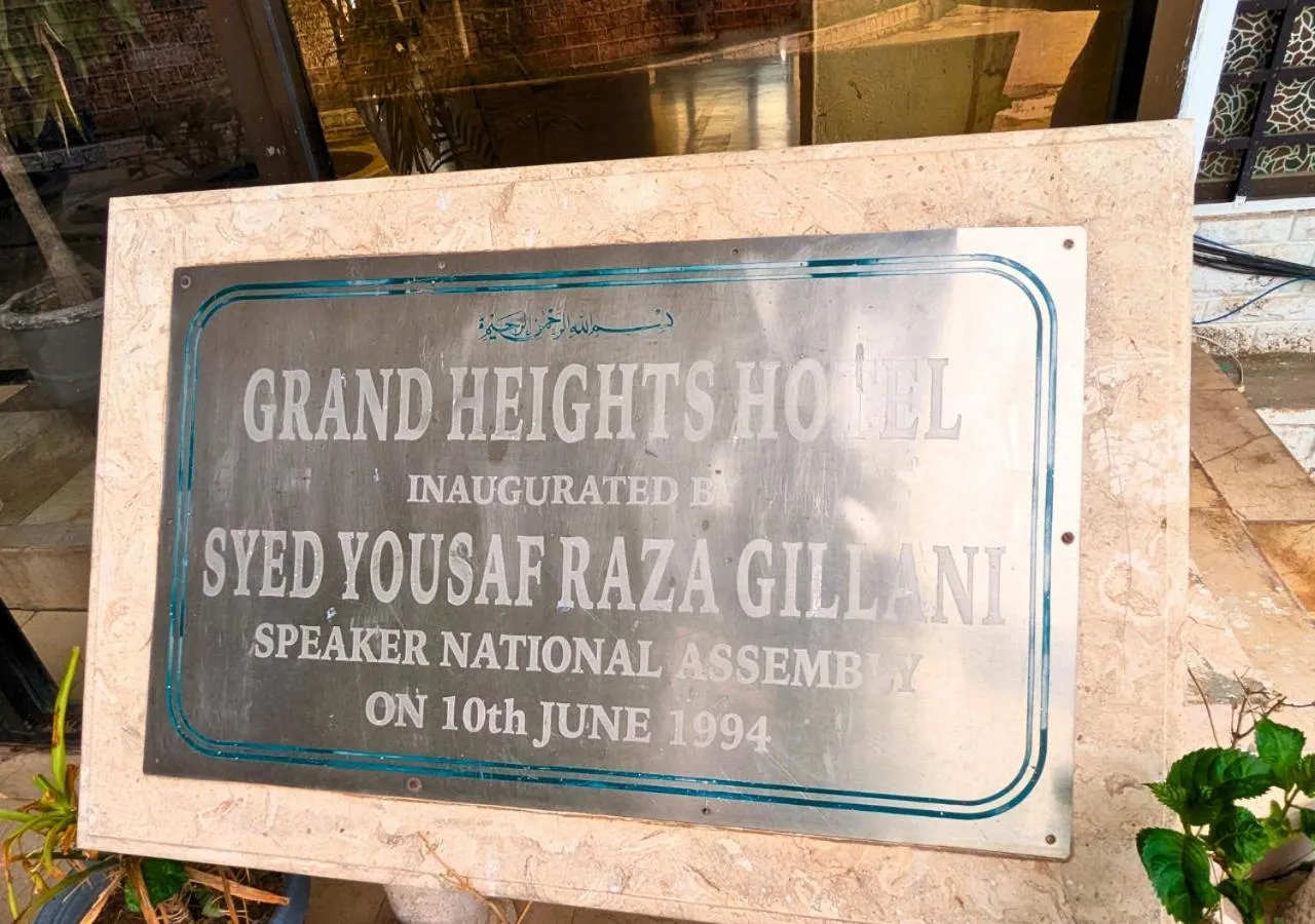 Property logo or sign in Grand Heights Hotel