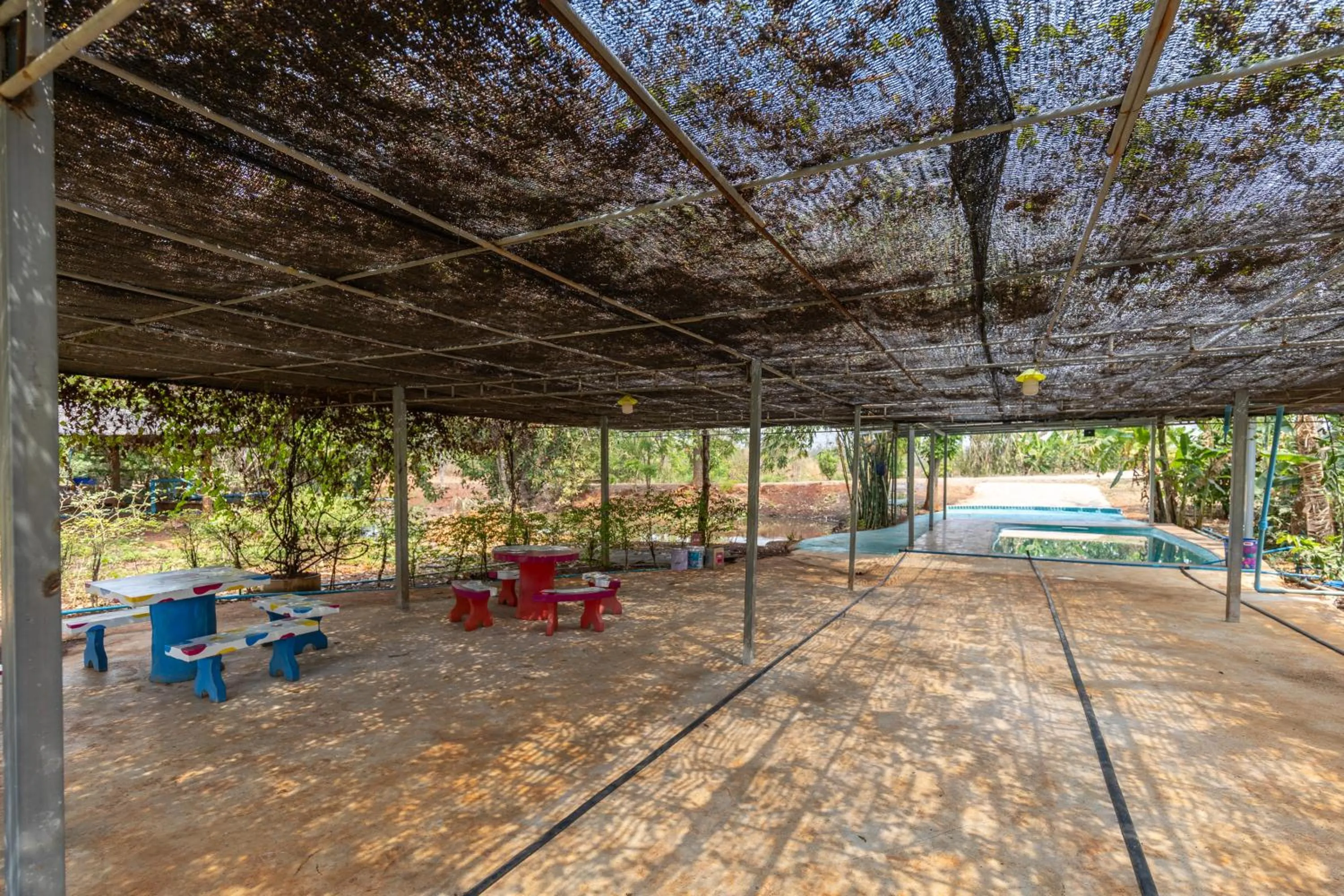 Patio in Narucha Farmstay