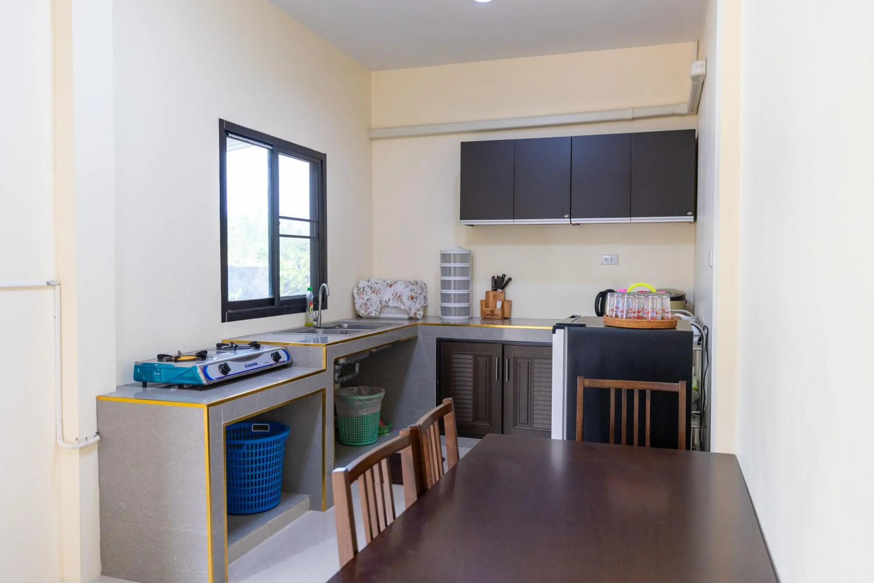 Kitchen or kitchenette in Narucha Farmstay