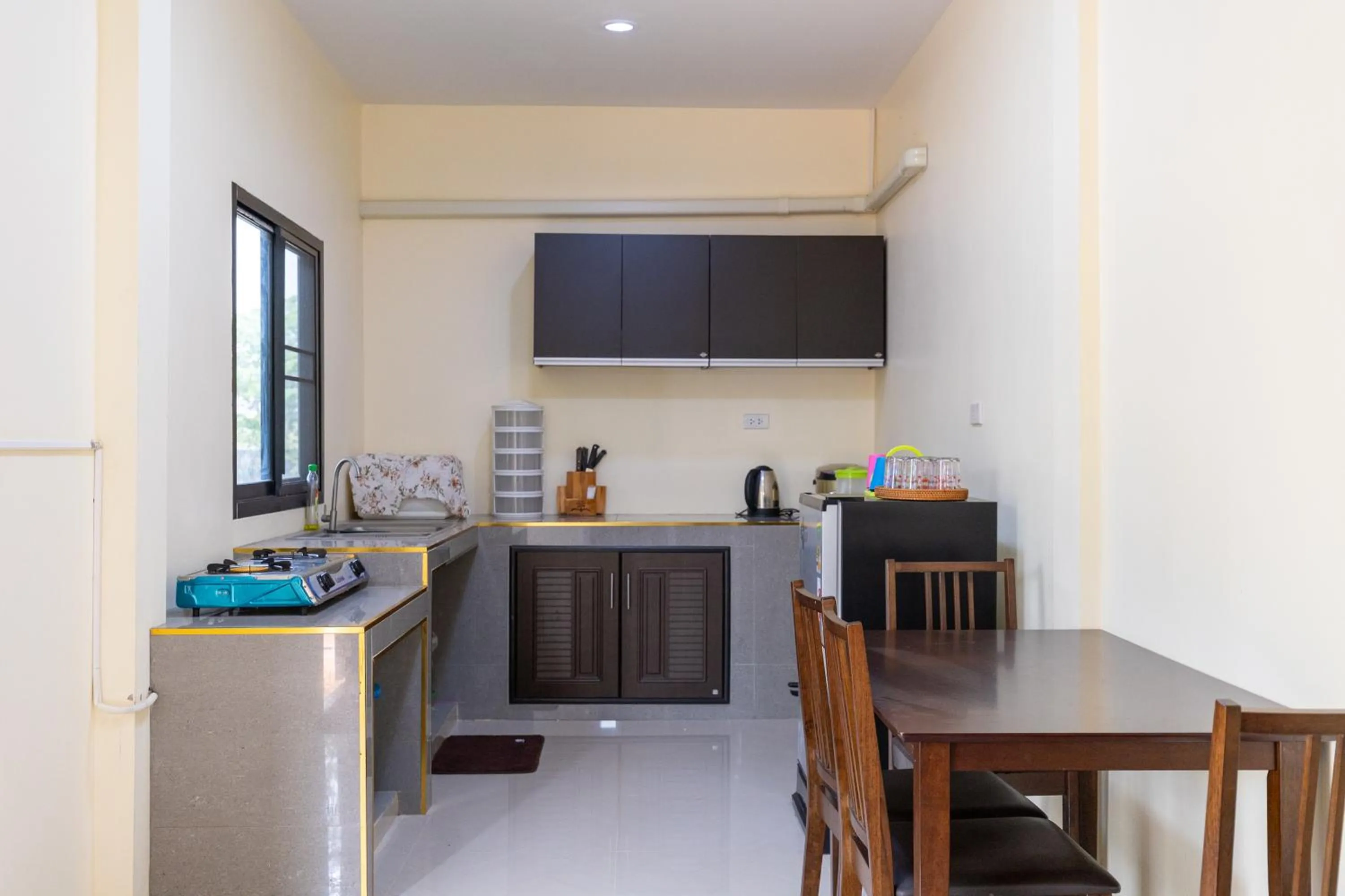 Kitchen or kitchenette in Narucha Farmstay
