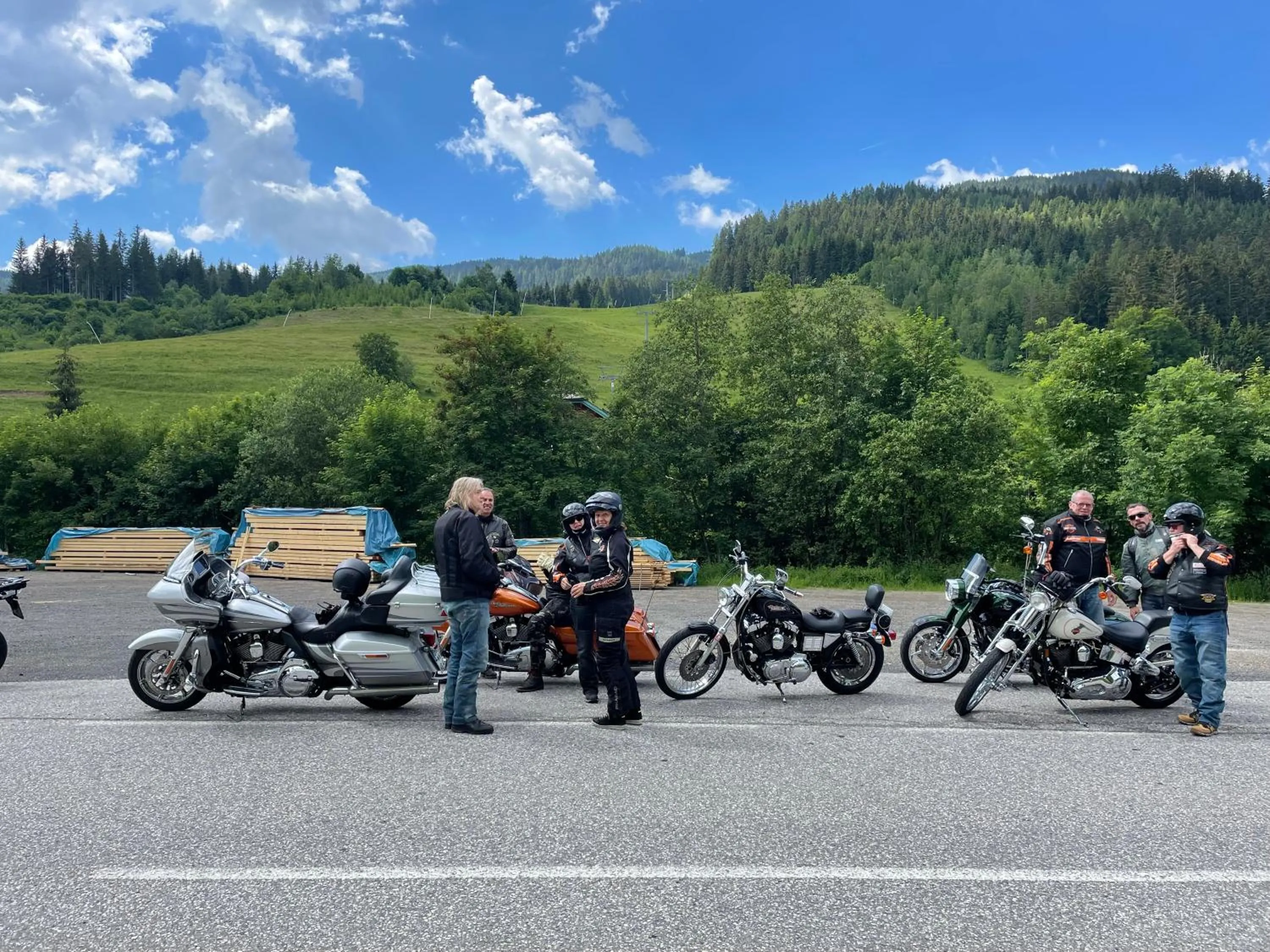 Natural landscape in La Irmania Pension