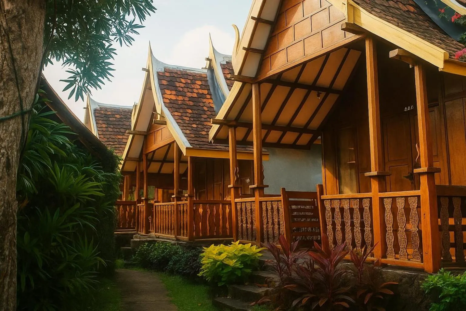 Deluxe Double Room Garden View in My Dream Bali Resort & Spa
