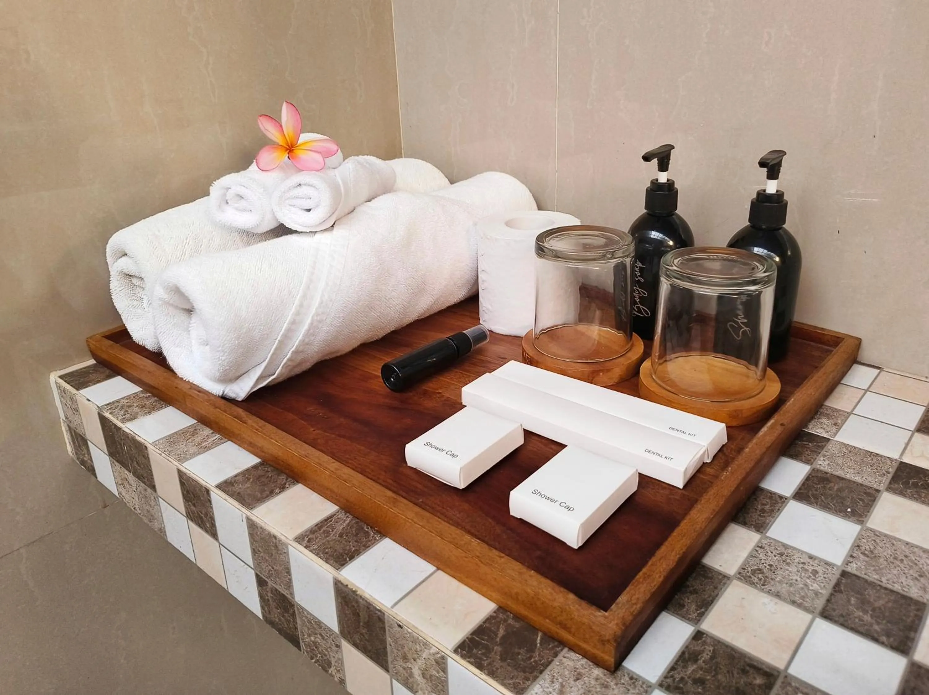 towels in My Dream Bali Resort & Spa