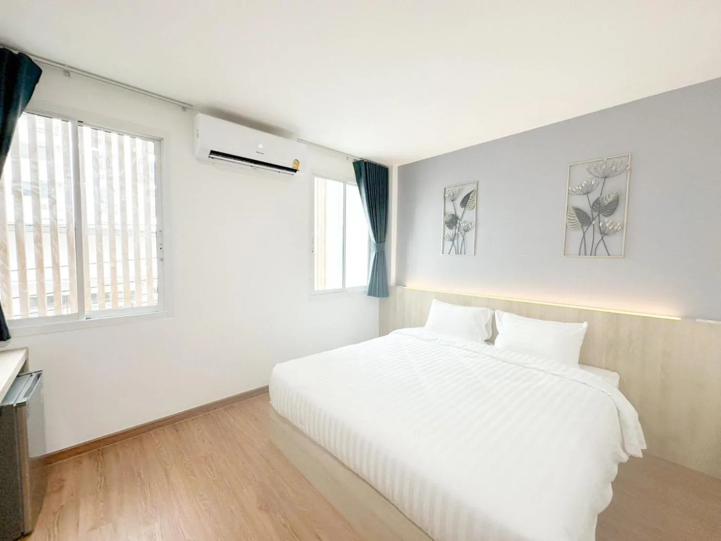 Bed in H-Banaat Hotel