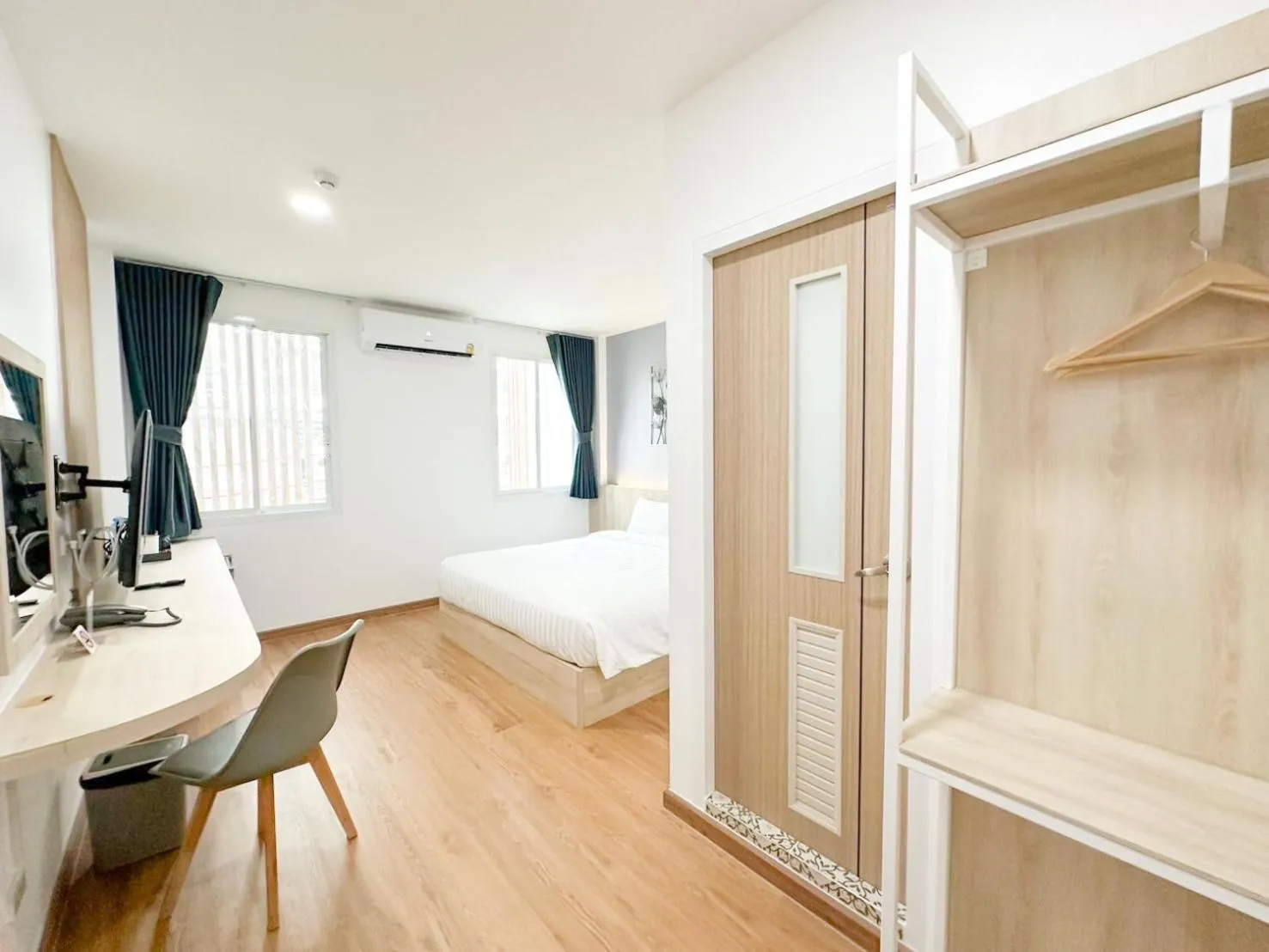 Bed in H-Banaat Hotel