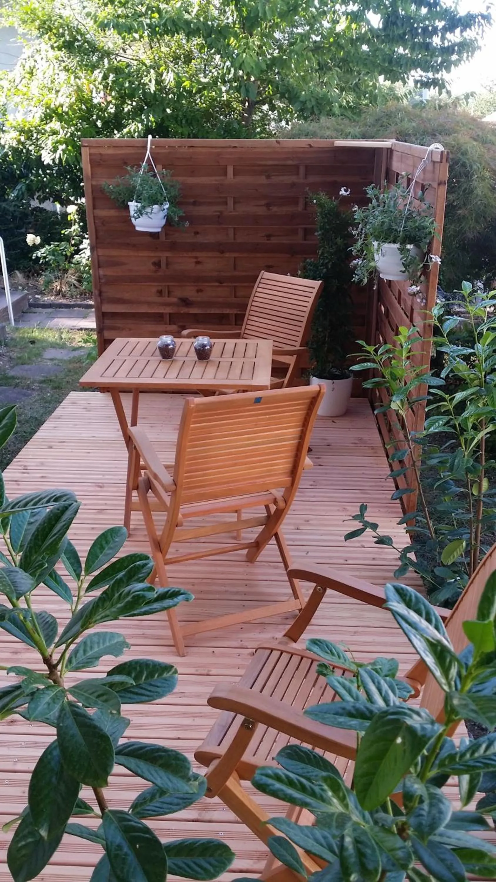 Garden in Gästewohnungen Enztal