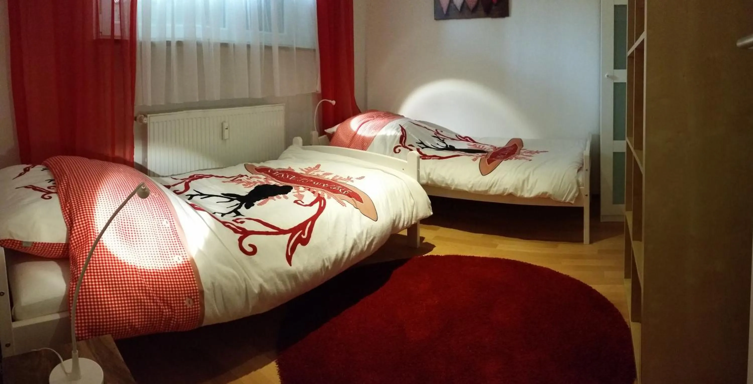 Bedroom, Bed in Gästewohnungen Enztal