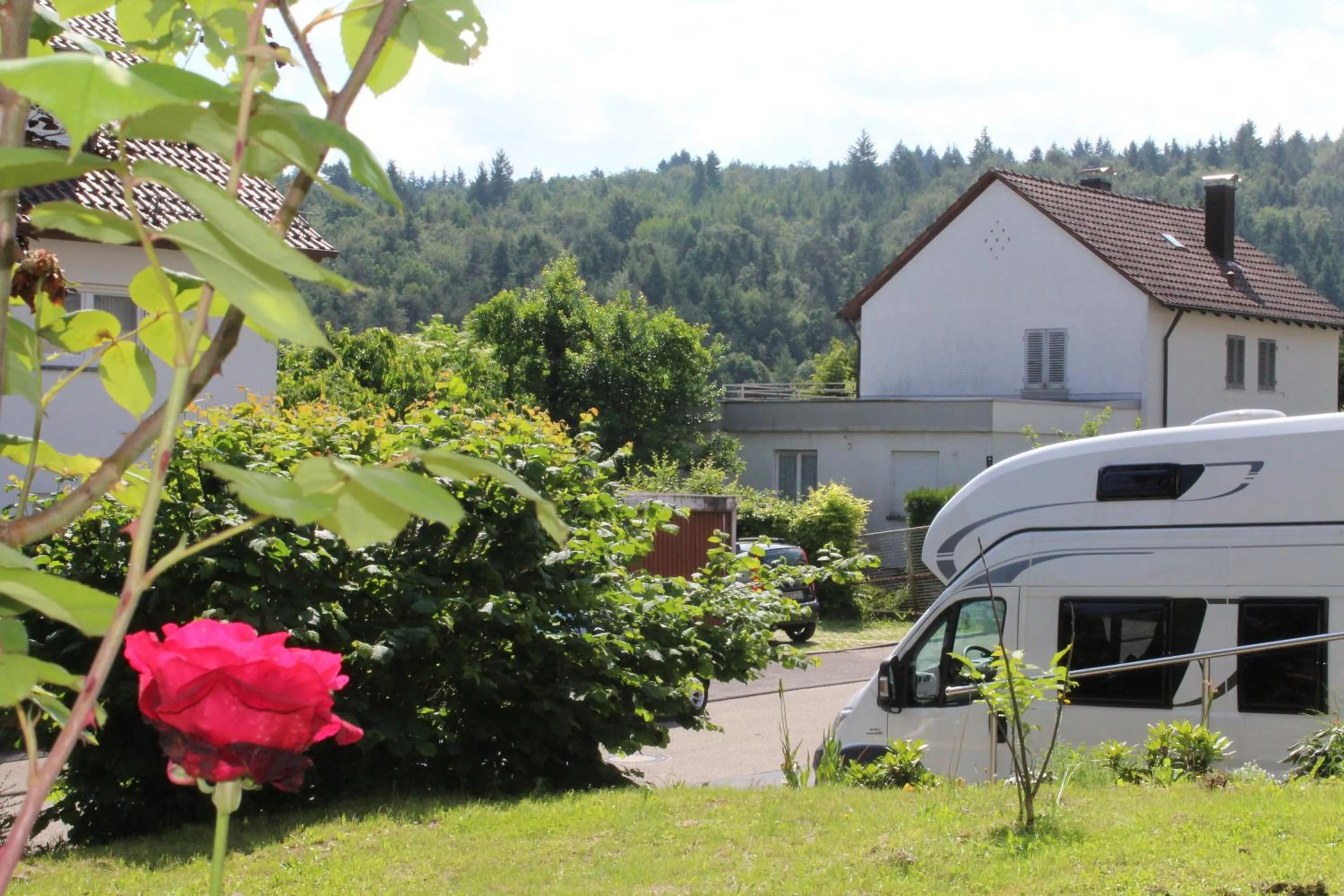 Garden in Gästewohnungen Enztal