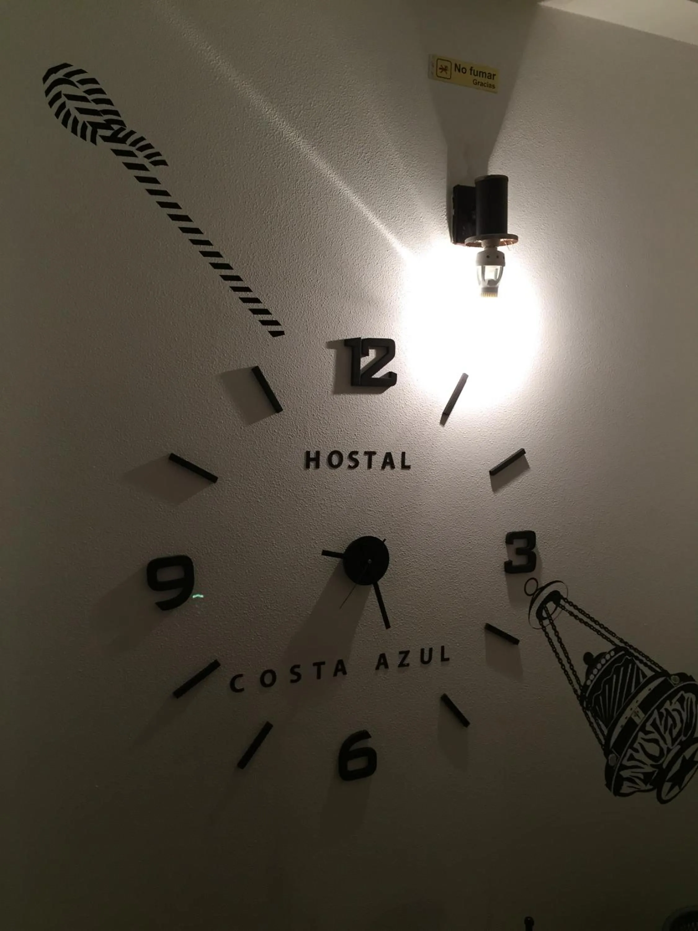 Lobby or reception in Hostal Costa Azul