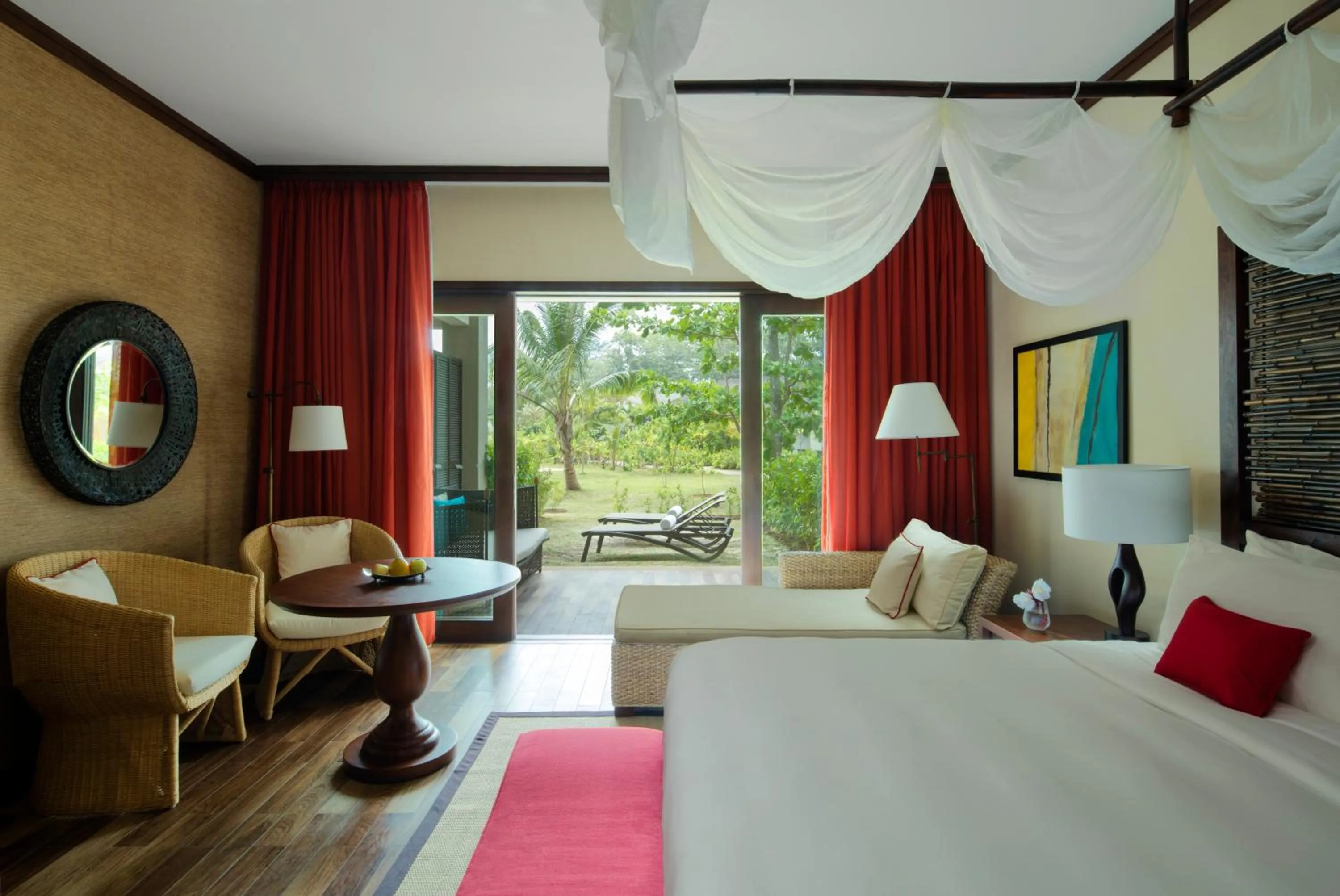 Bed in STORY Seychelles