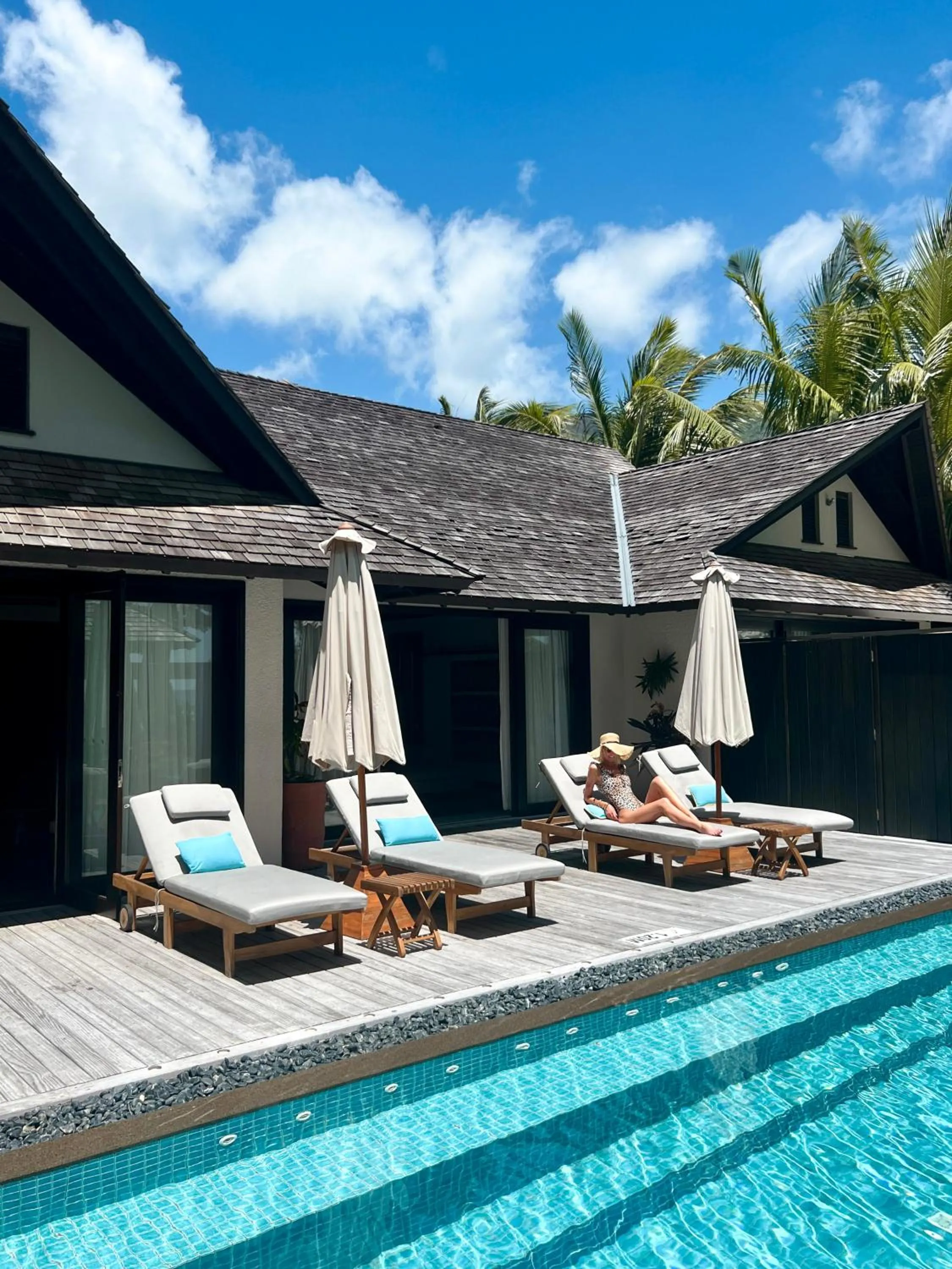 Swimming pool in STORY Seychelles