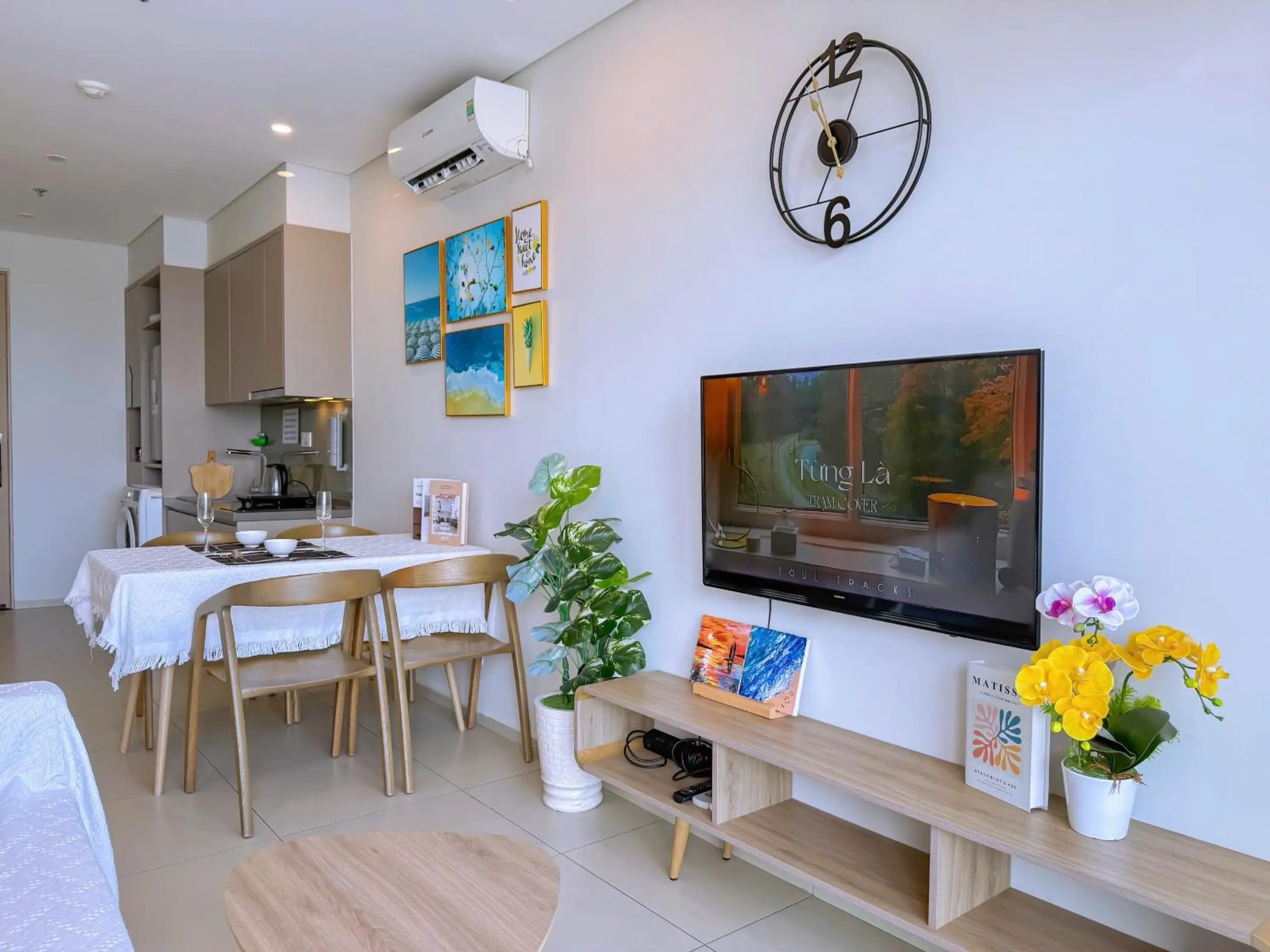 Living room in The Song Vung Tau Apartment