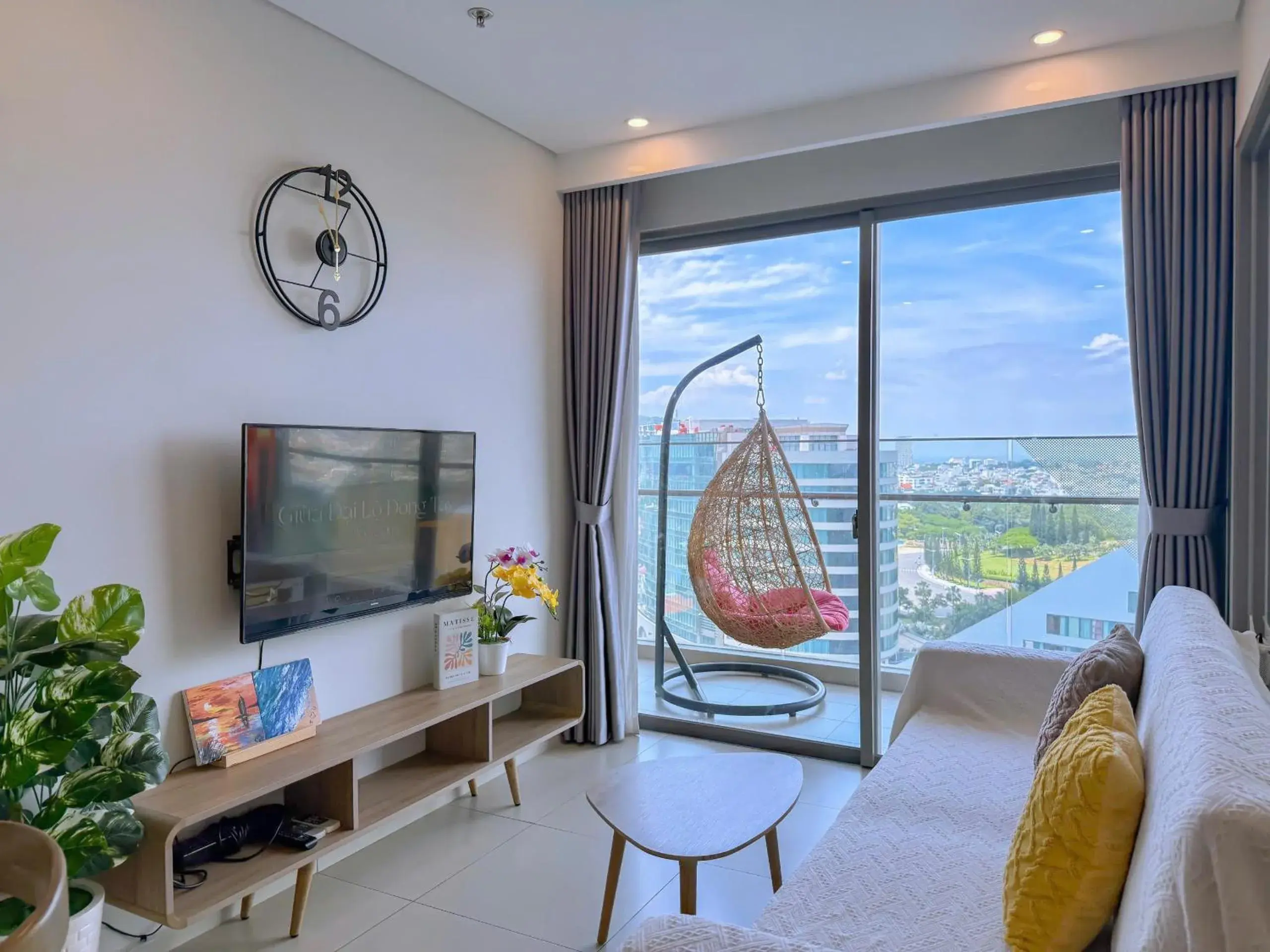 Living room in The Sóng Vũng Tàu Apartment Living room in The Sóng Vũng Tàu Apartment