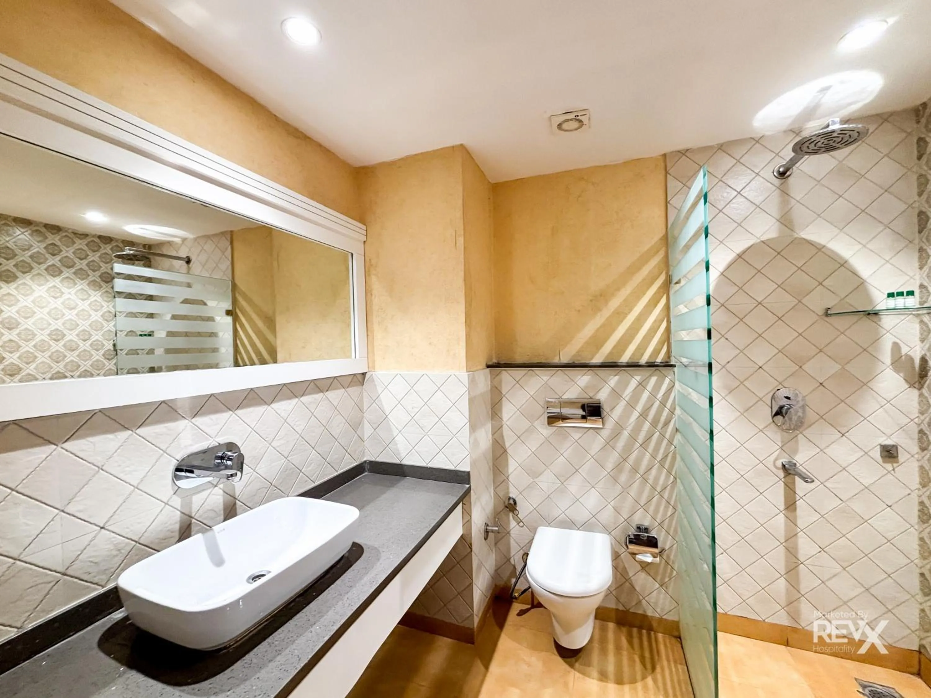 Shower in Green View by Green Tree Hotels