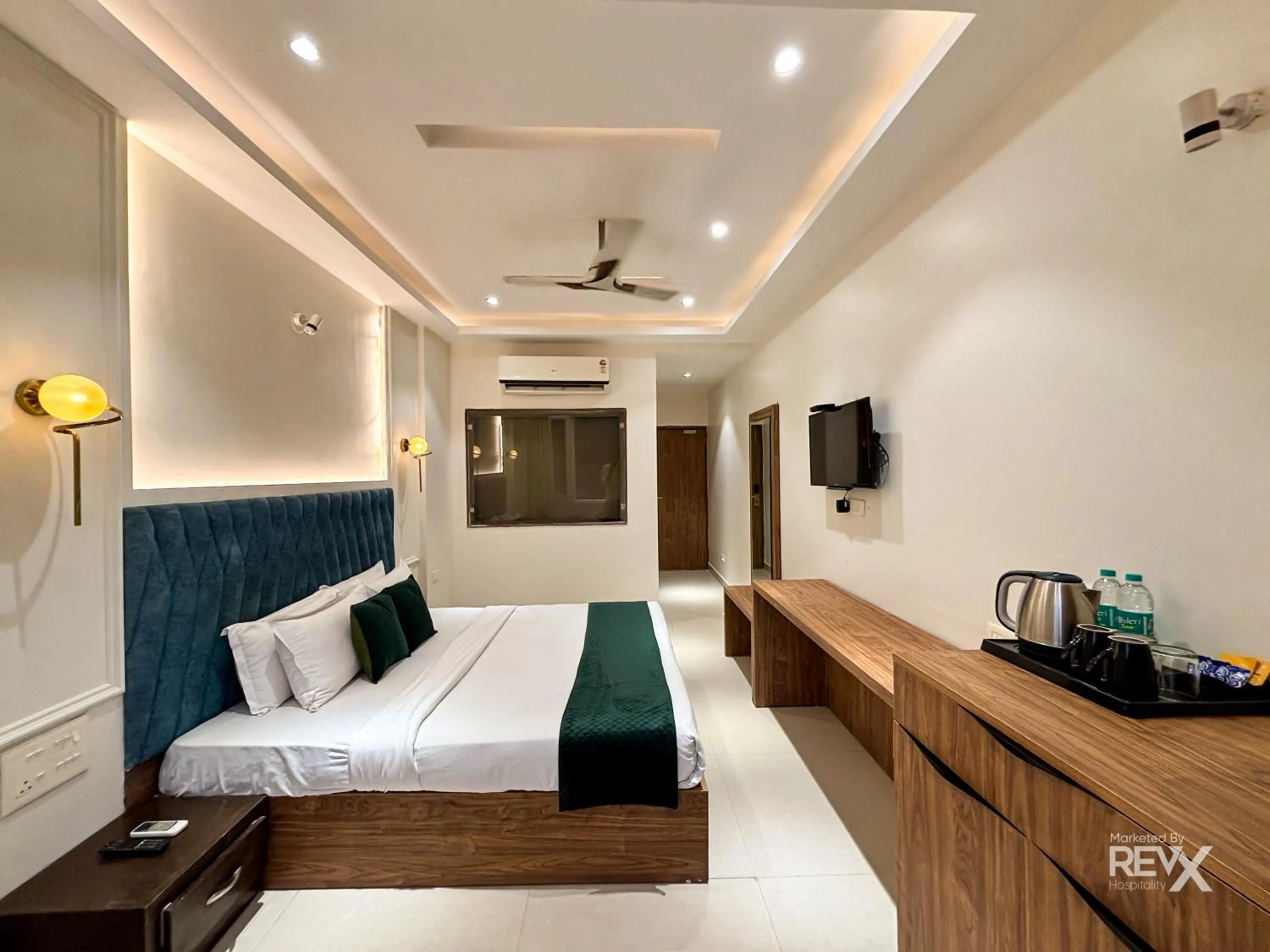 Bed in Green View by Green Tree Hotels