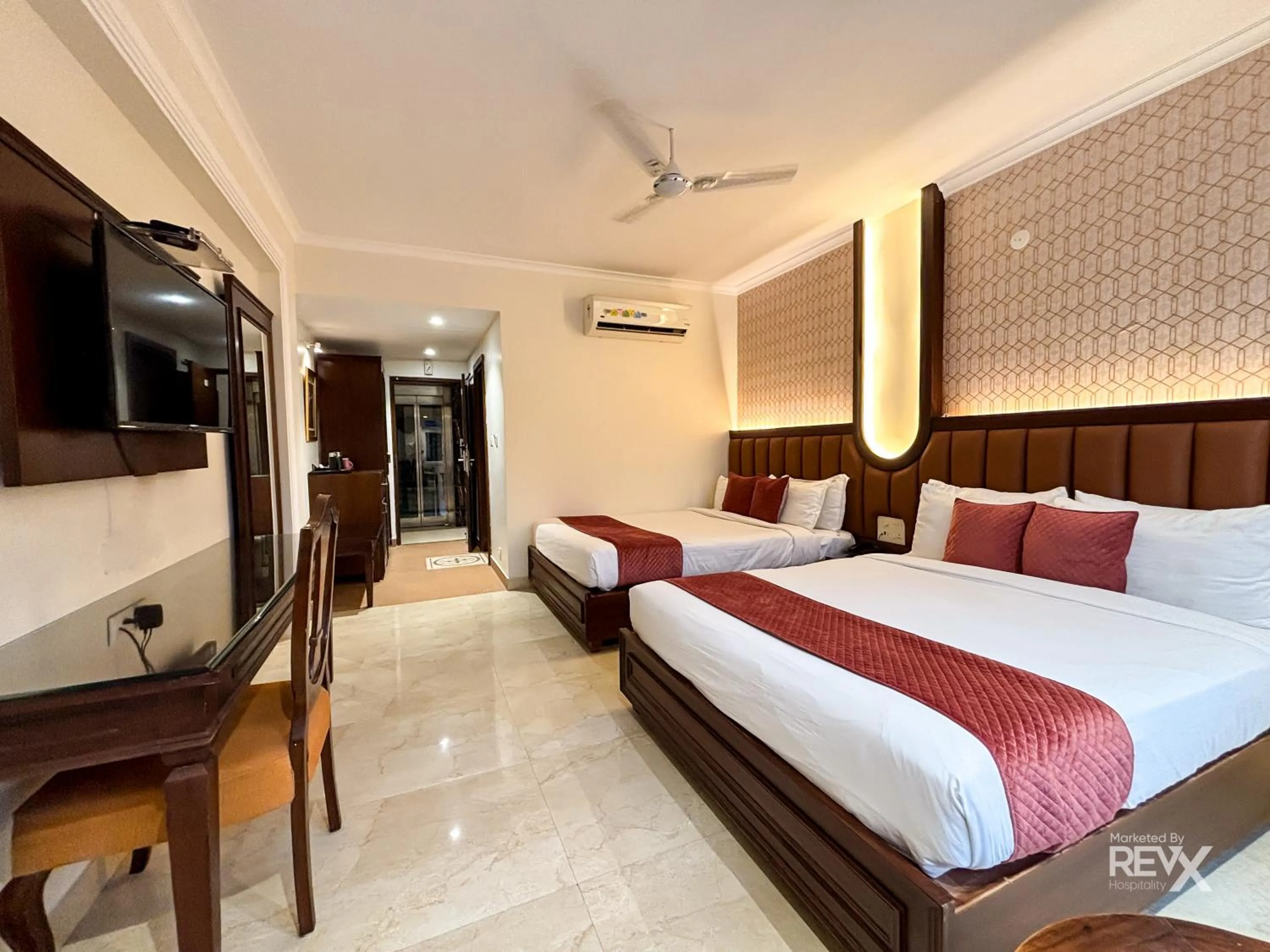 Bed in Green View by Green Tree Hotels