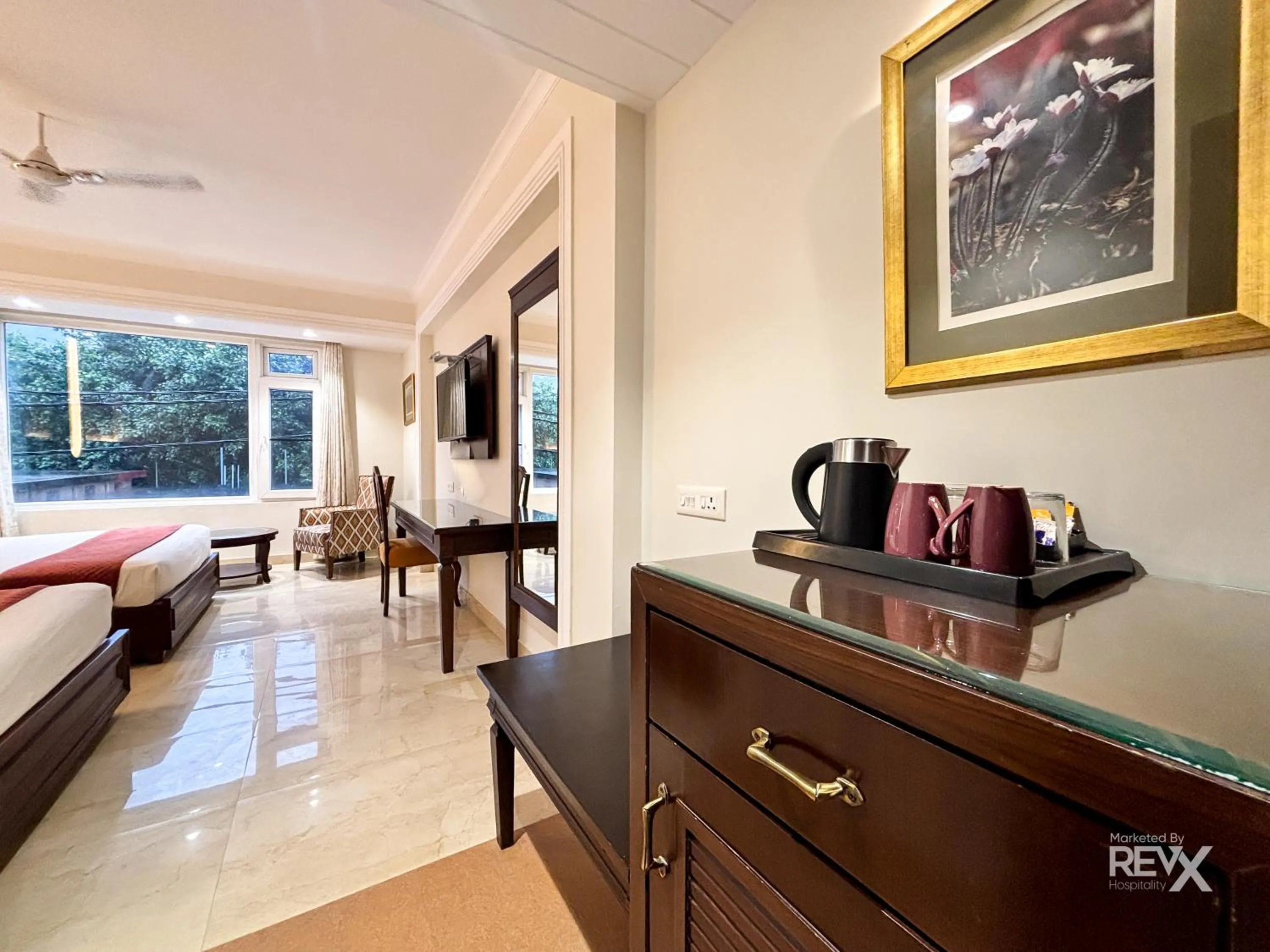 Bed in Green View by Green Tree Hotels