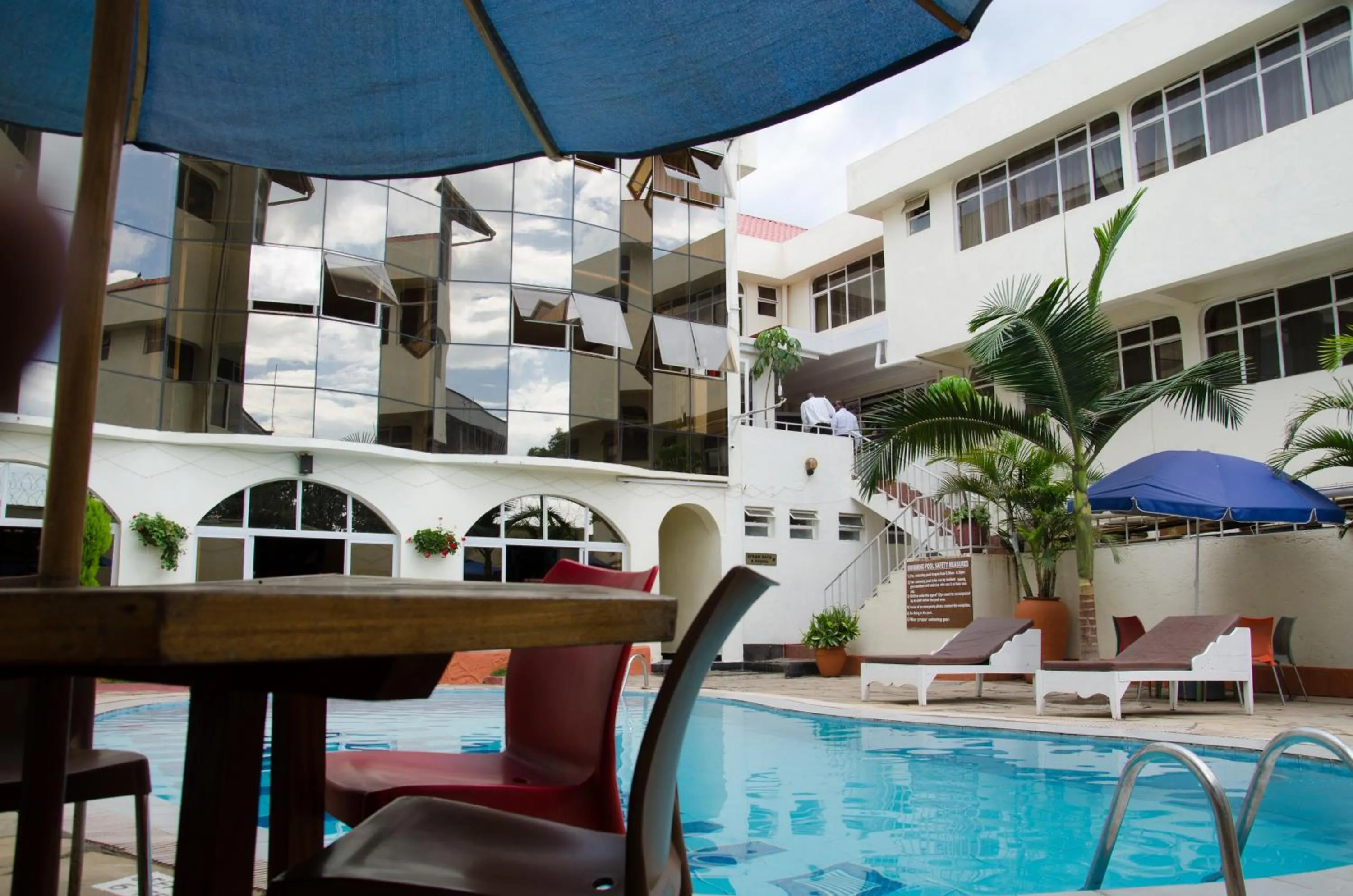 Pool view in Hillcourt Resort and Spa