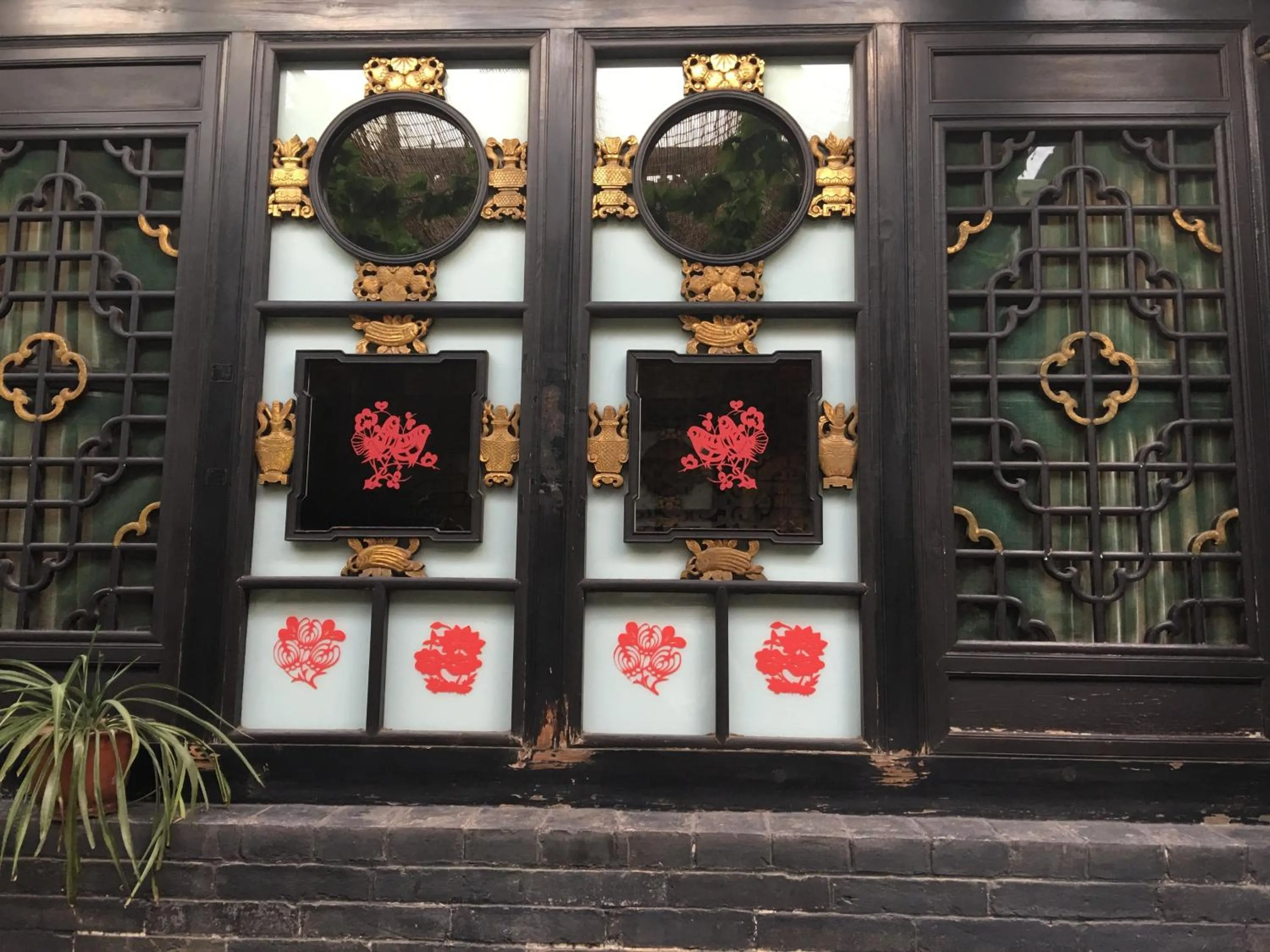 Facade/entrance in Pingyao HongJingYuanGuesthouse