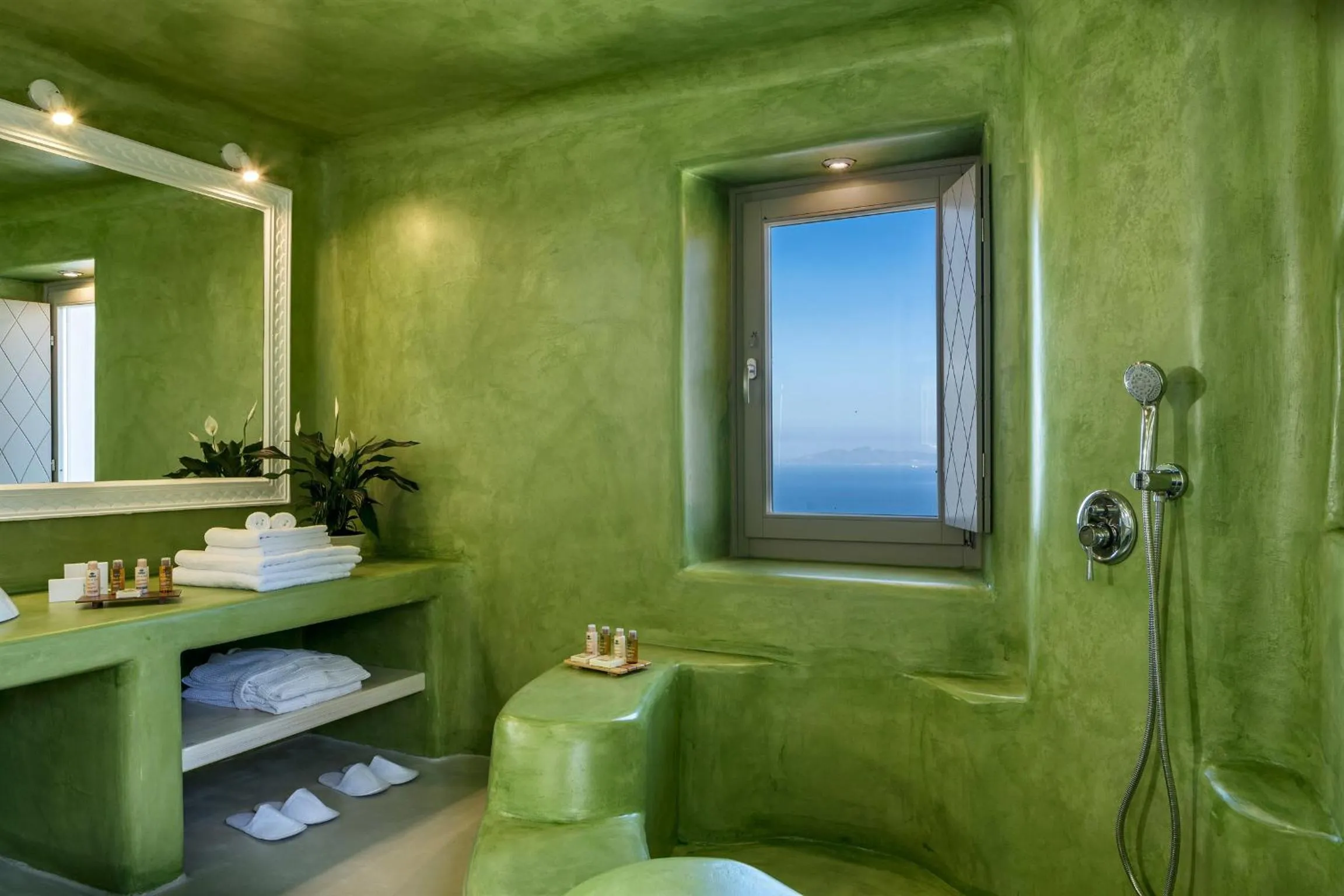 Bathroom in Skyfall Suites - Adults Only