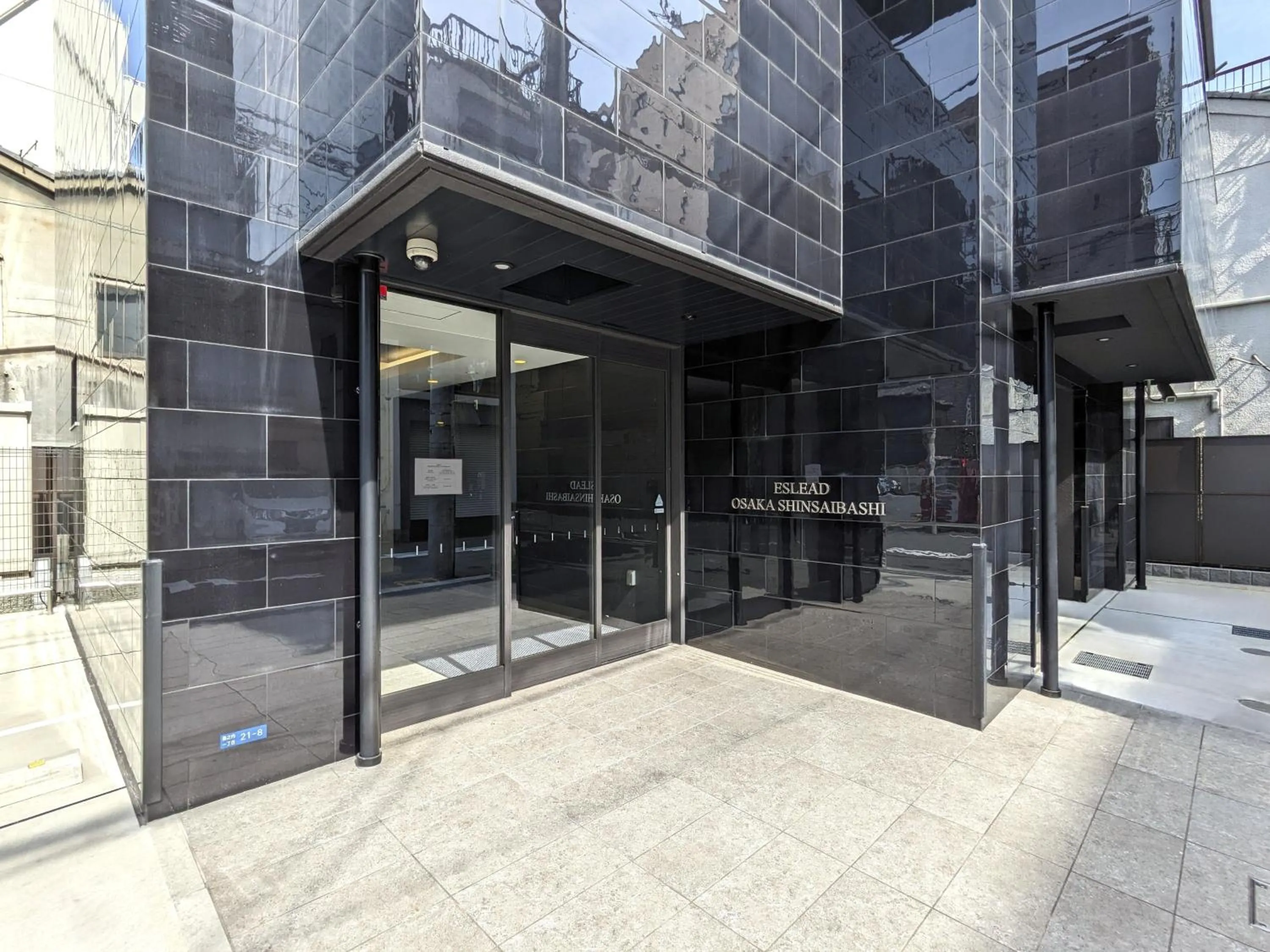 Facade/entrance in ESLEAD HOTEL Osaka Shinsaibashi