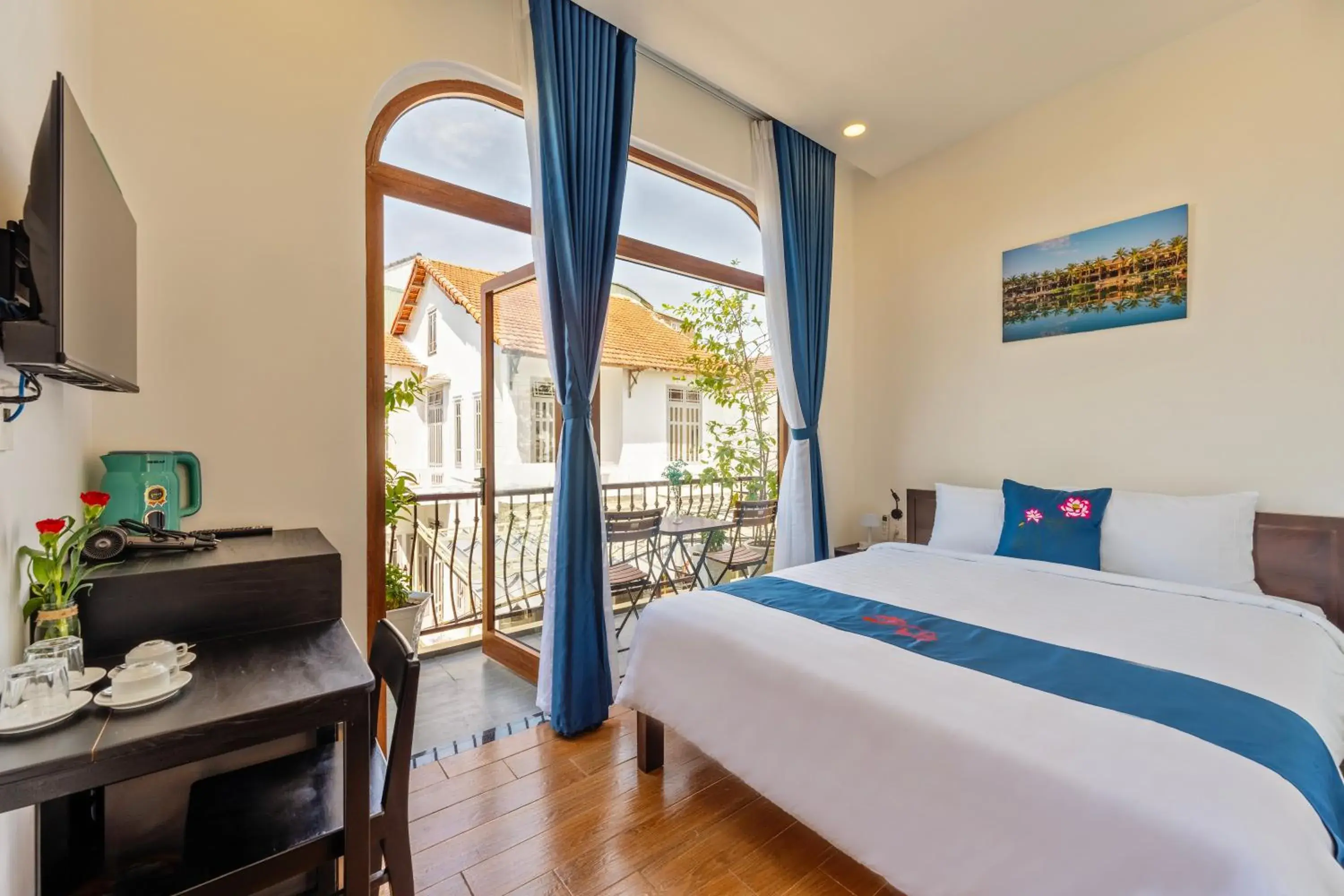 Double Room with Balcony - single occupancy in The View Boutique Hoi An Double Room with Balcony - single occupancy in The View Boutique Hoi An