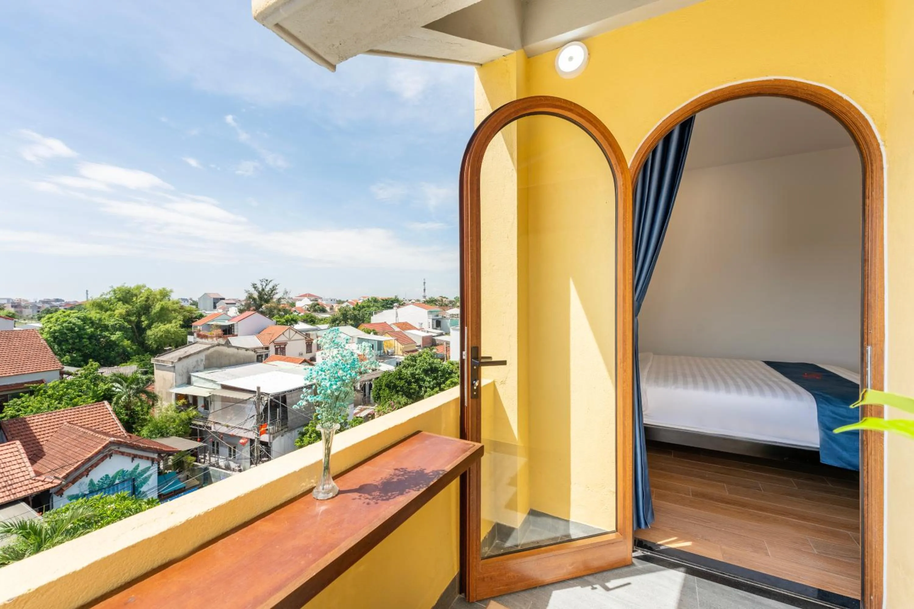 View (from property/room), Bed in The View Boutique Hoi An