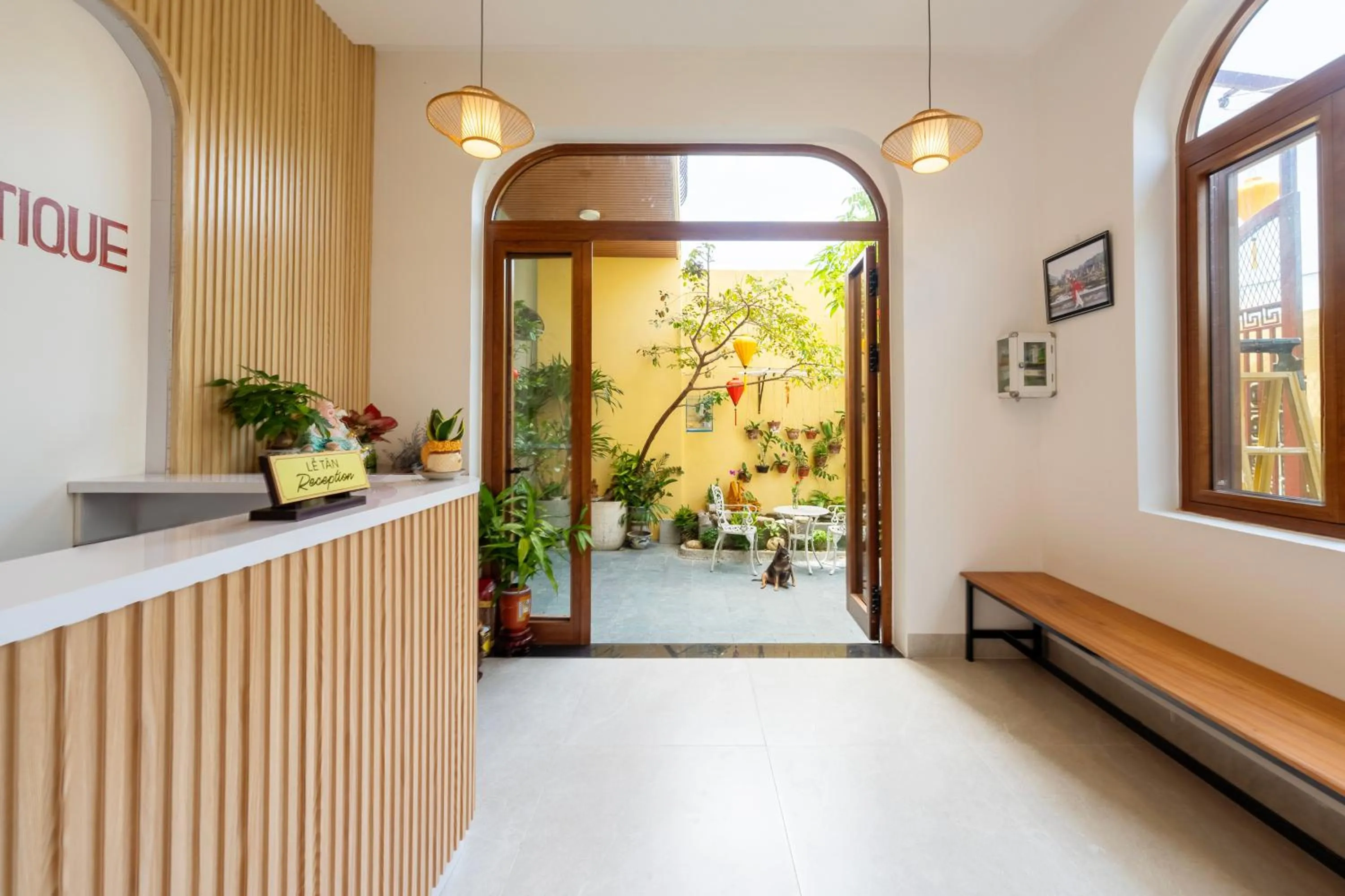Lobby or reception in The View Boutique Hoi An