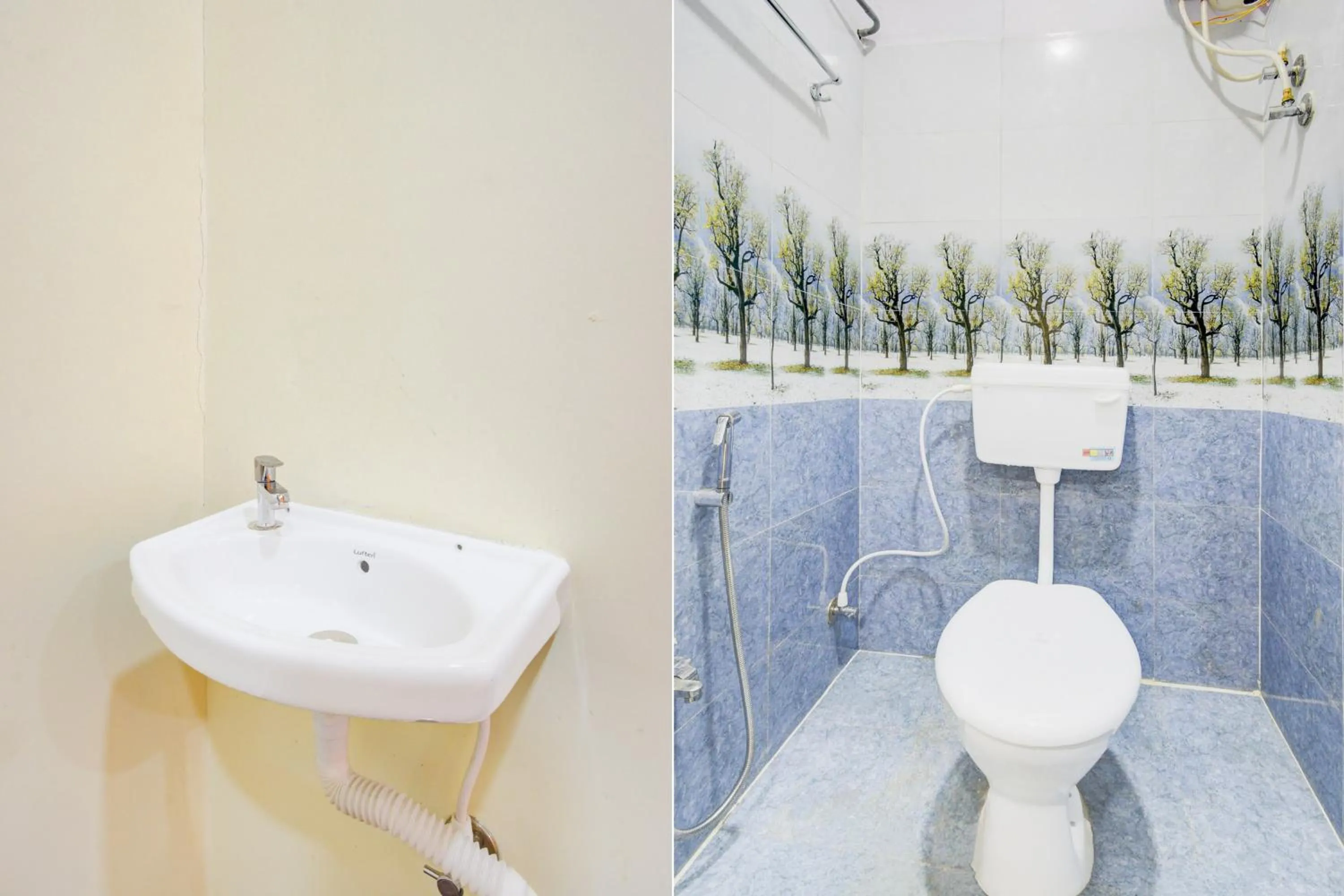 Bathroom in Hotel O SRINIVASA RESIDENCY