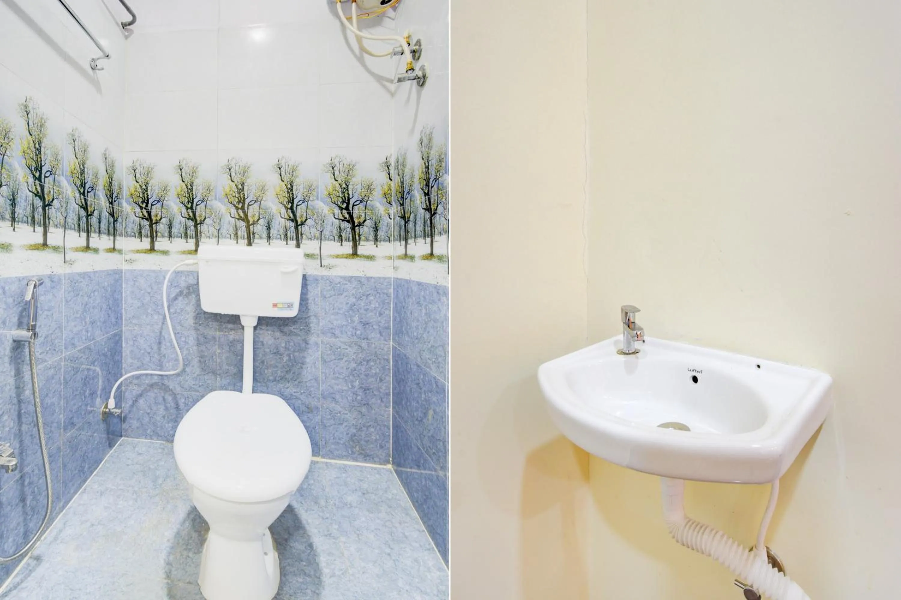 Bathroom in Hotel O SRINIVASA RESIDENCY