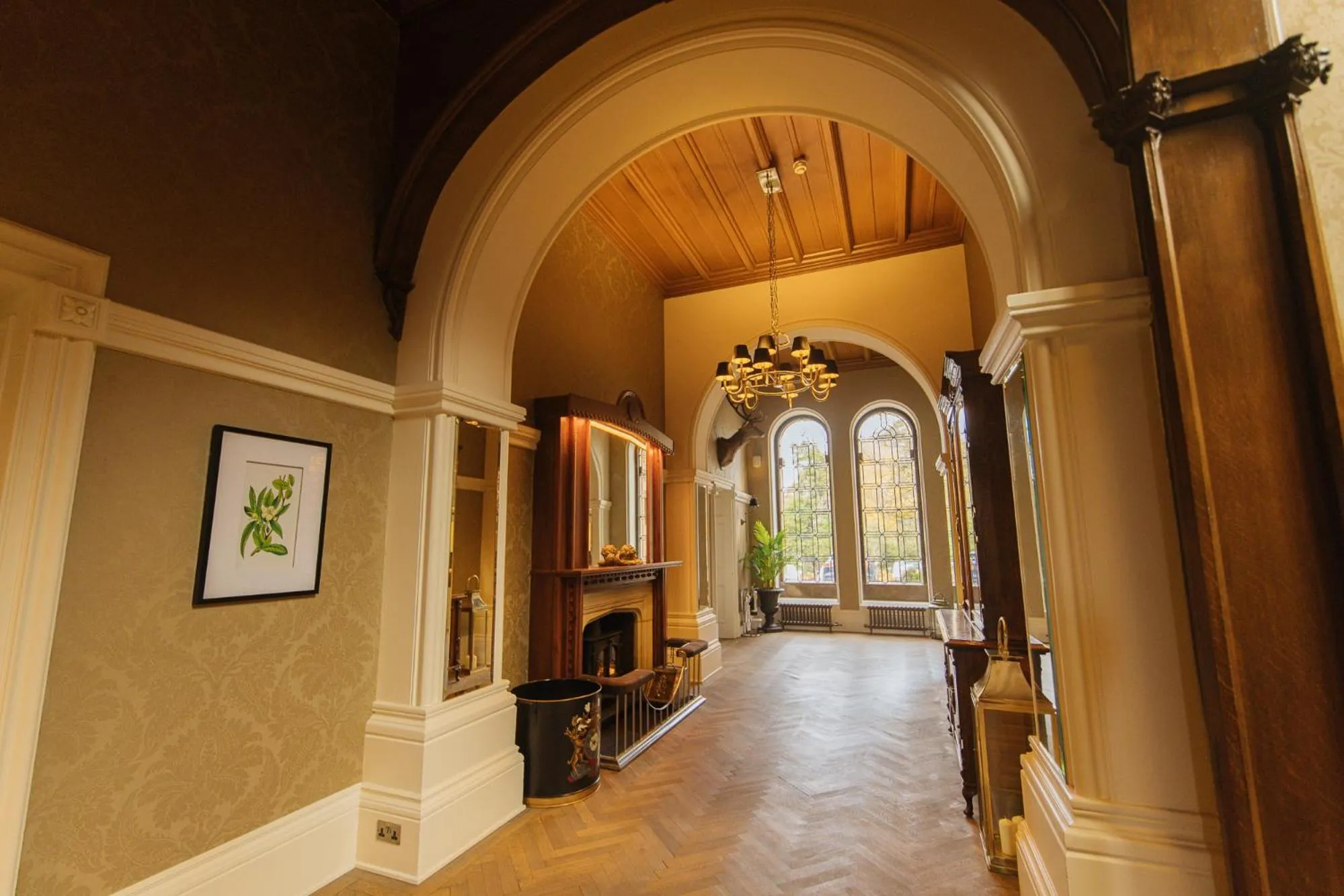 Lobby or reception in Cornhill Castle