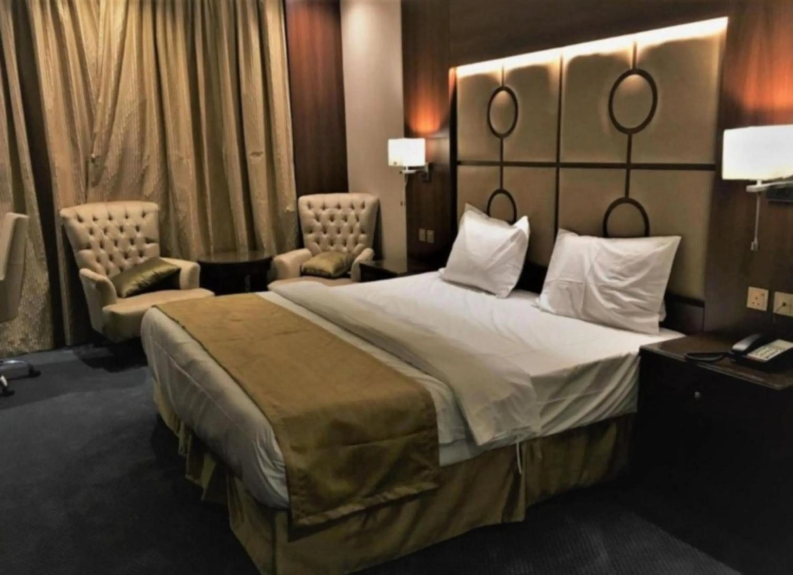 Bed in Sunday Harbour Gateway Jeddah Beach Hotel