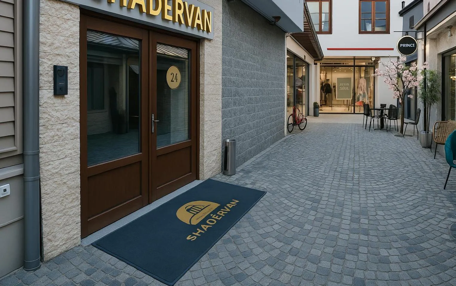 Property building in Hotel Shadervan