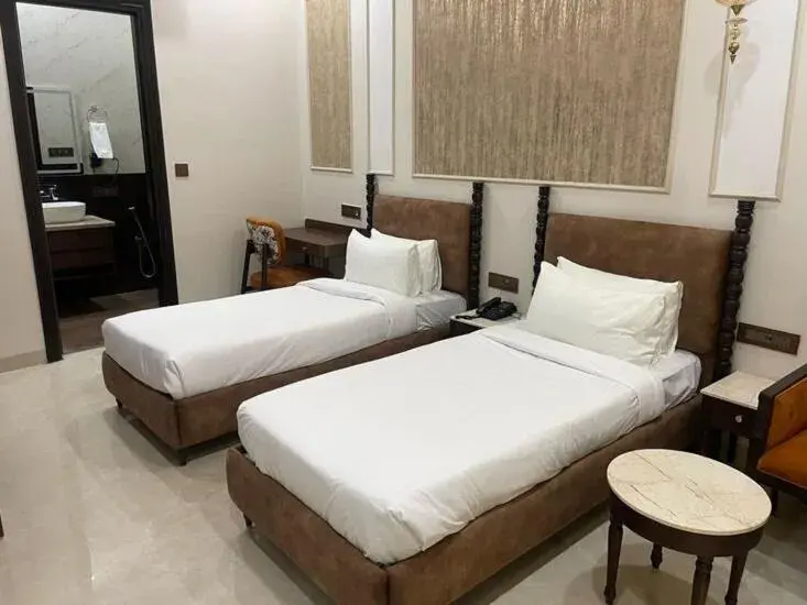 Deluxe Twin Room in Saltstayz Autograph - Connaught Place Deluxe Twin Room in Saltstayz Autograph - Connaught Place