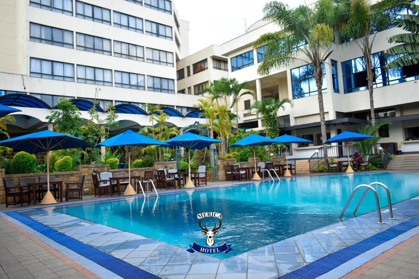 Swimming pool in Merica Hotel