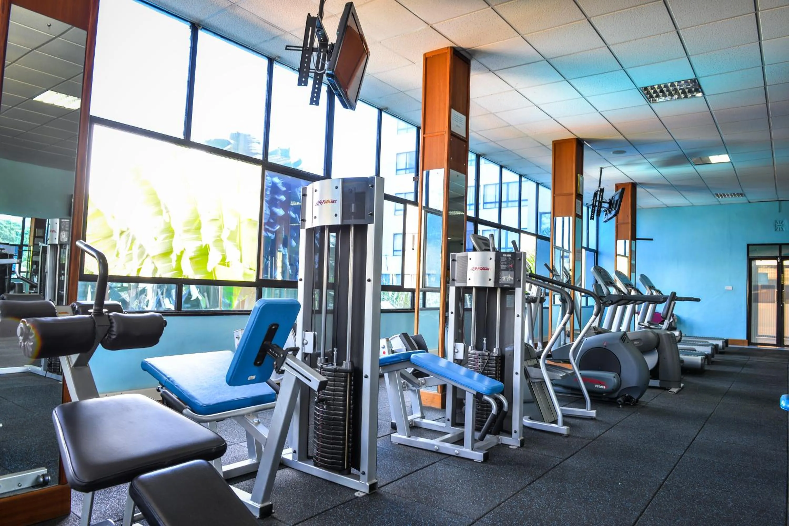 Fitness centre/facilities in Merica Hotel